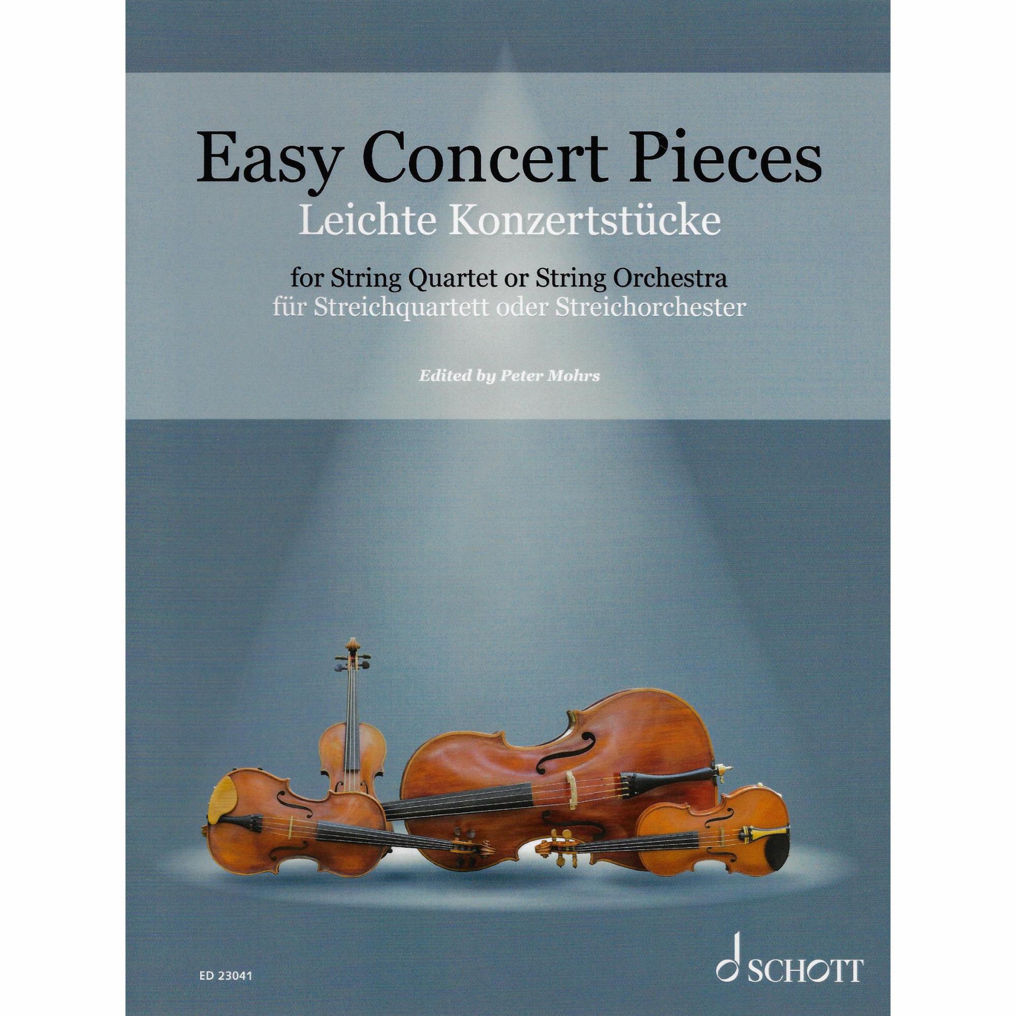Easy Concert Pieces for String Quartet