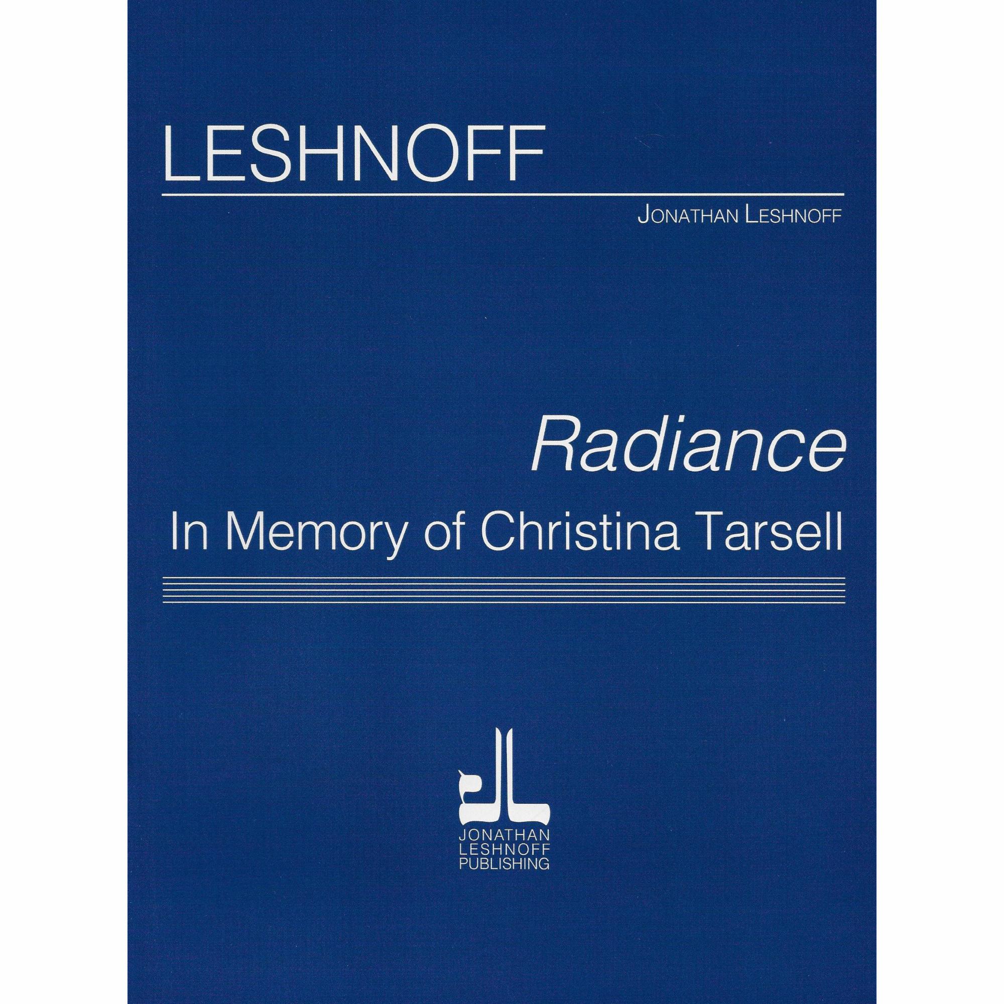 Leshnoff -- Radiance for Piano Quintet