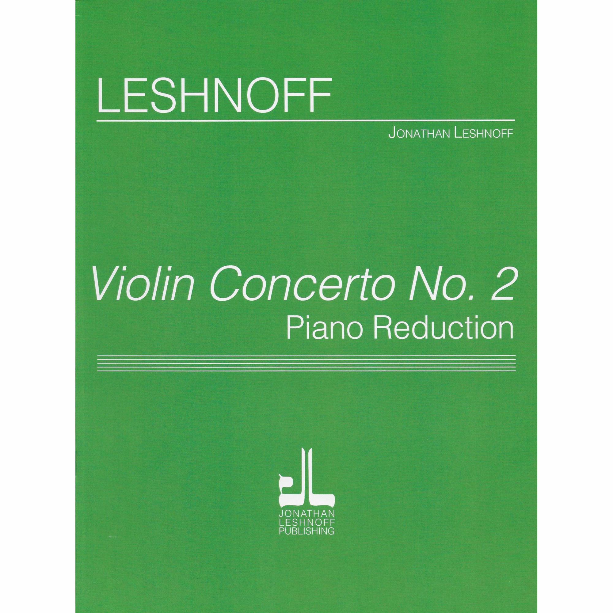 Leshnoff -- Violin Concerto No. 2 for Violin and Piano