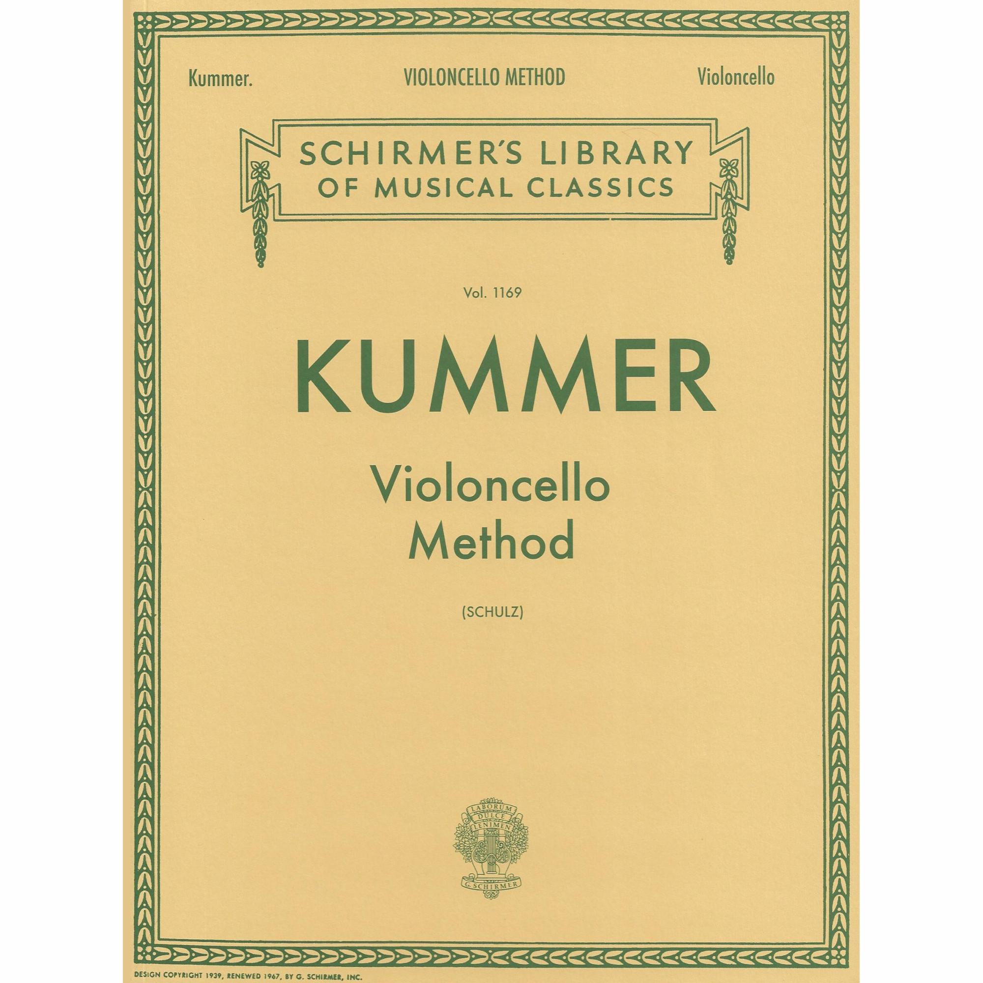 Kummer -- Violoncello Method, Op. 60