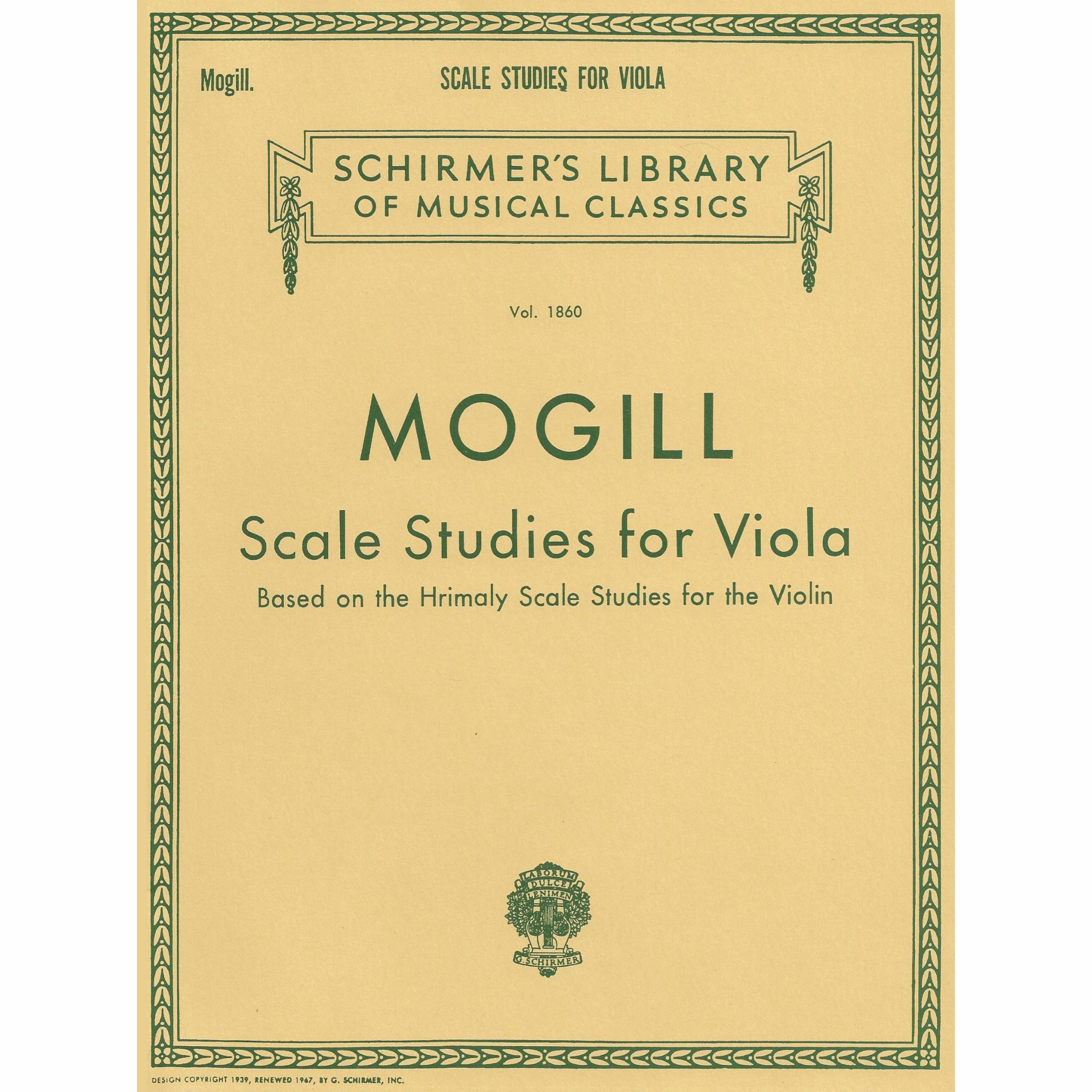 Mogill -- Scale Studies for Viola