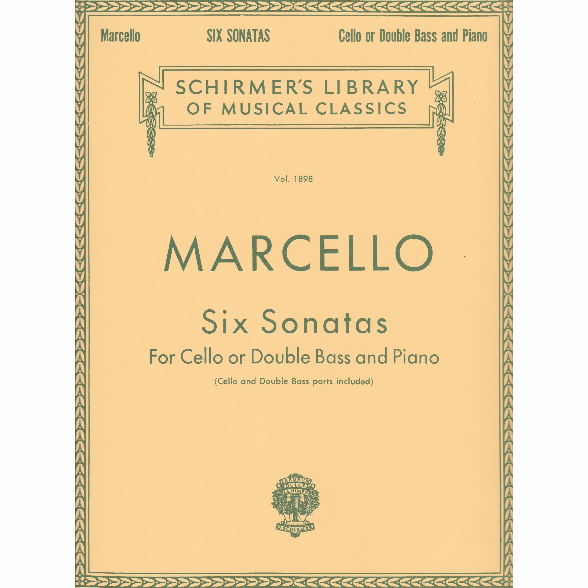 Six Sonatas for Cello or Bass