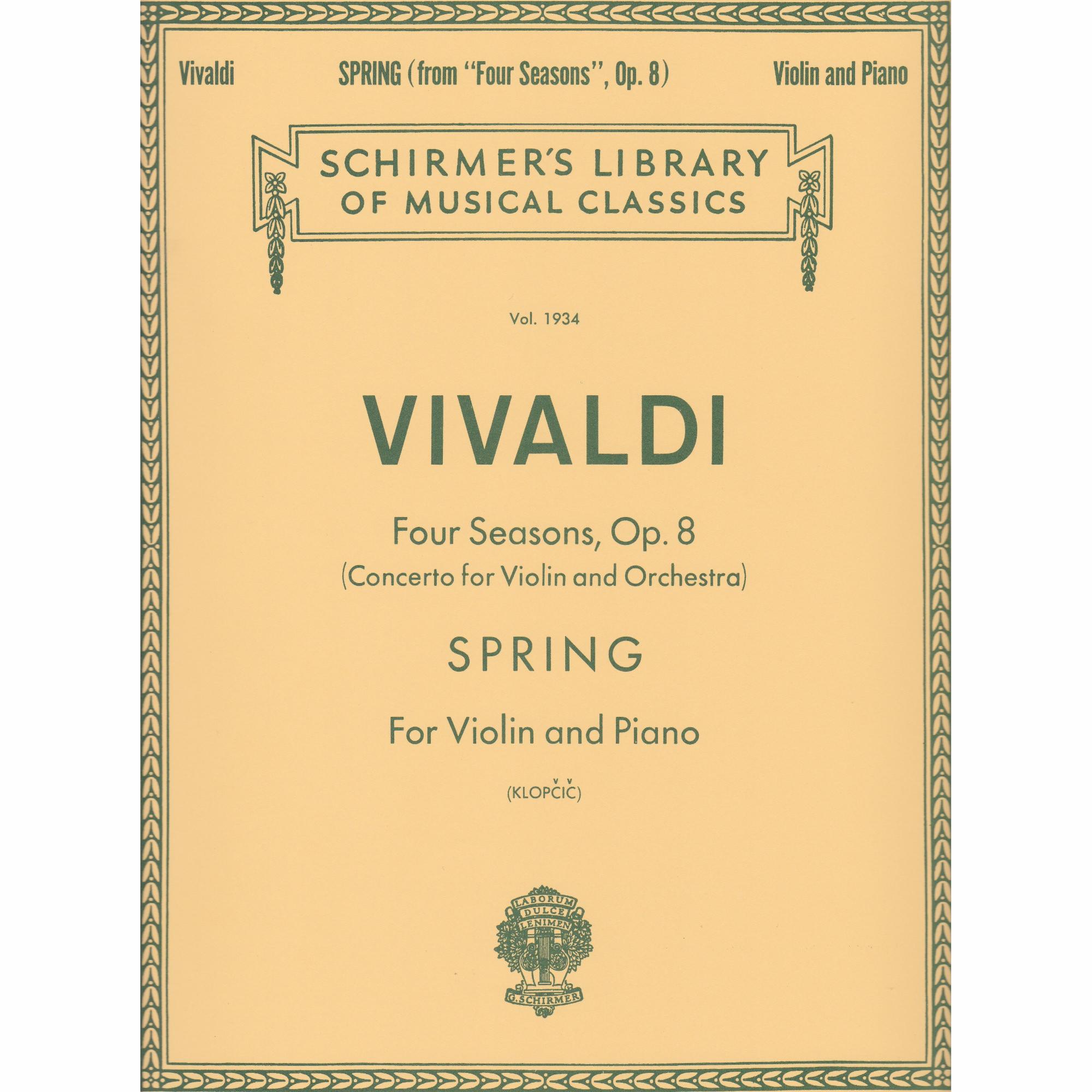 Spring, from The Four Seasons