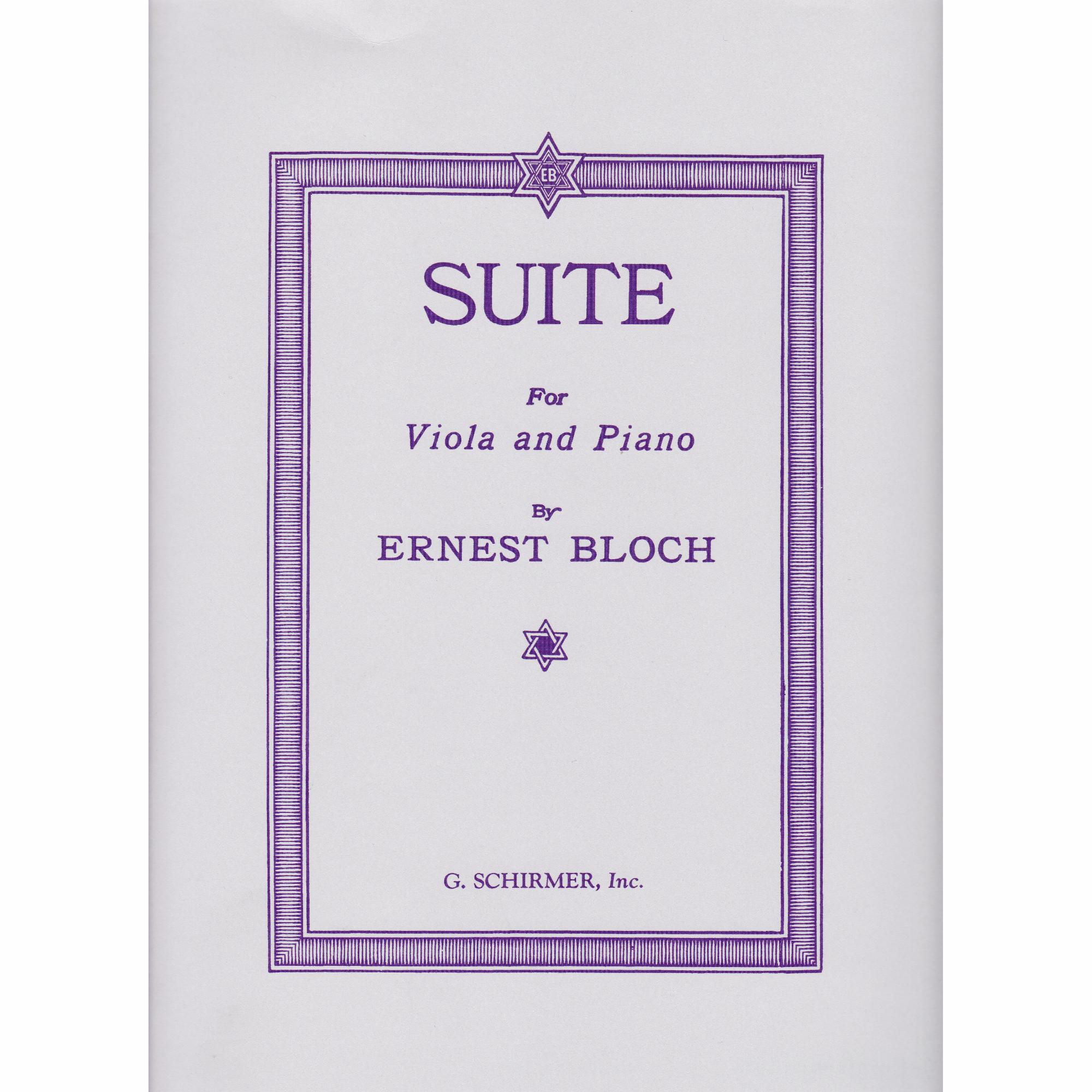 Suite for Viola and Piano
