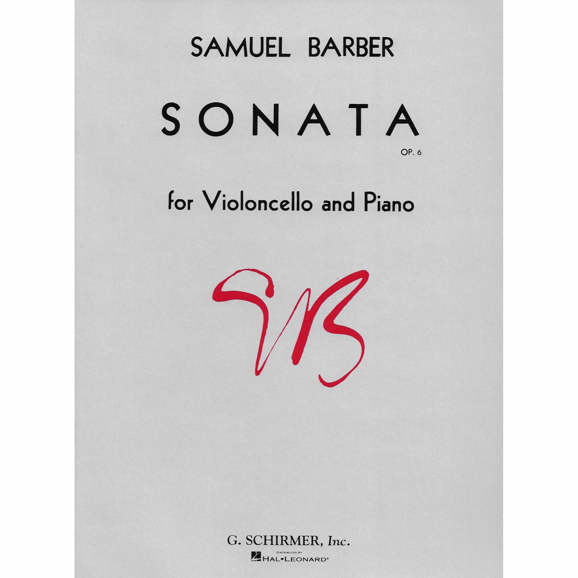 Cello Sonata, Op. 6