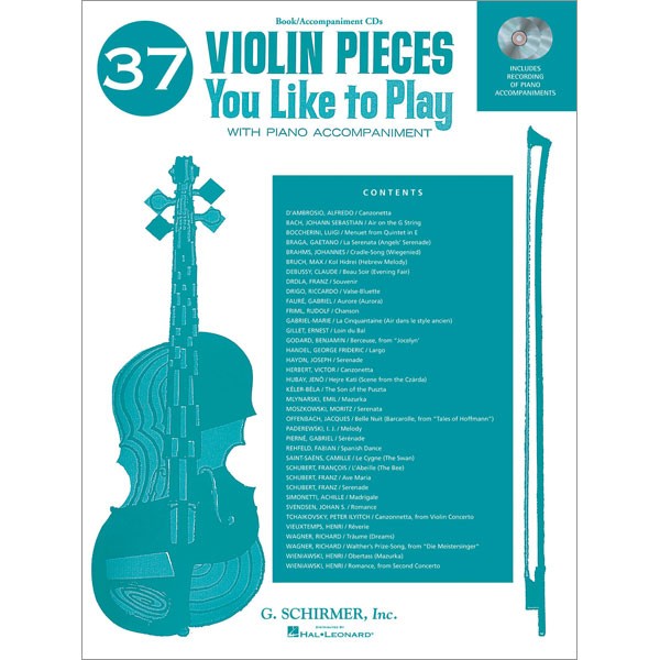 37 Violin Pieces You Like to Play