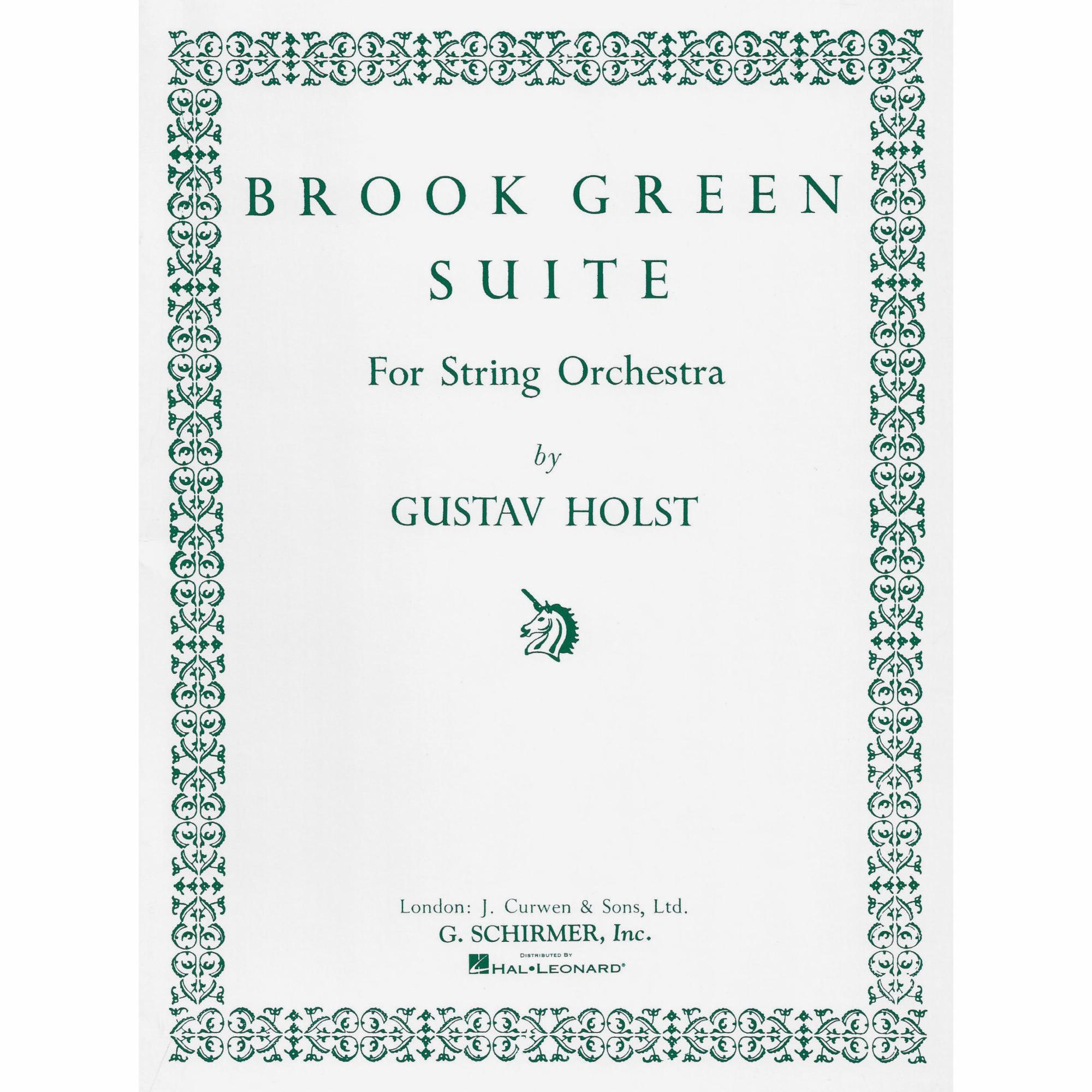 Holst -- Brook Green Suite for String Orchestra