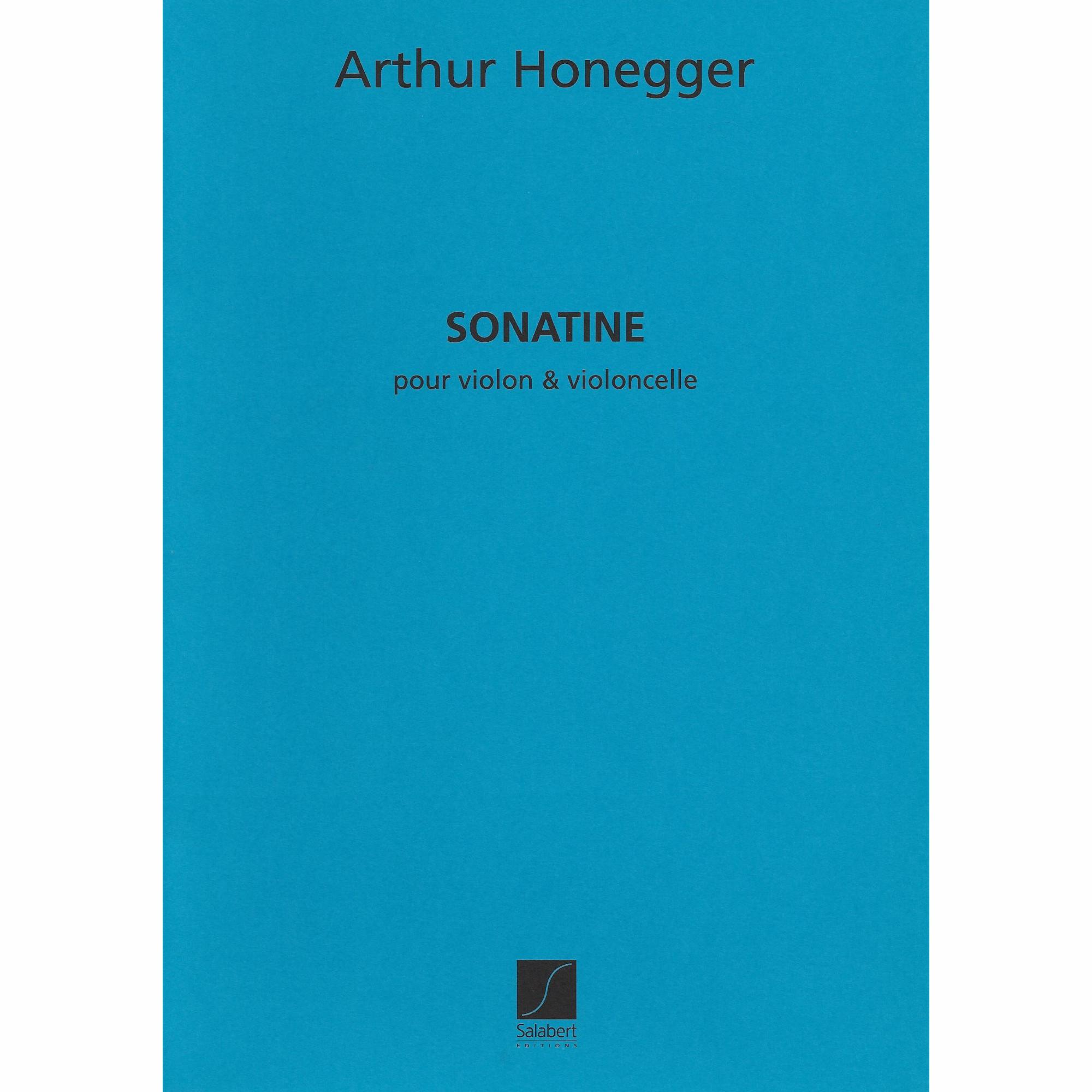 Honegger -- Sonatine for Violin and Cello