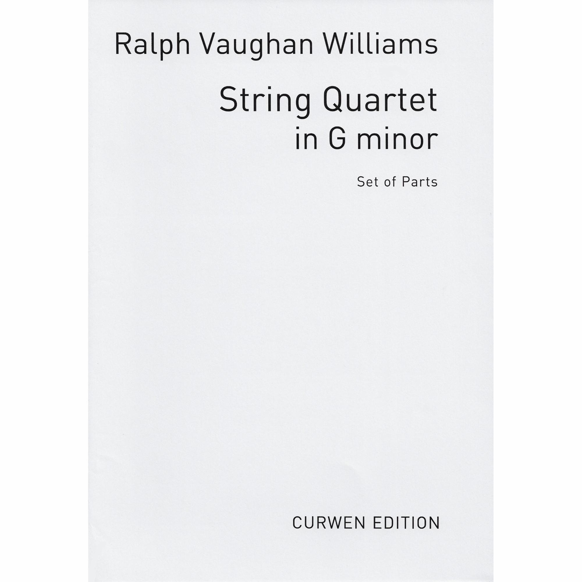 Vaughan Williams -- String Quartet in G Minor