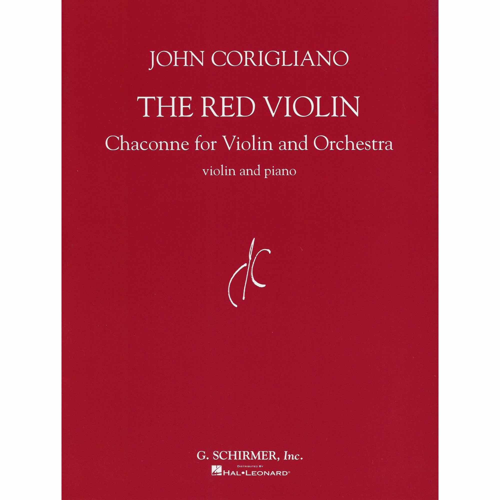 Corigliano -- The Red Violin Chaconne for Violin and Piano