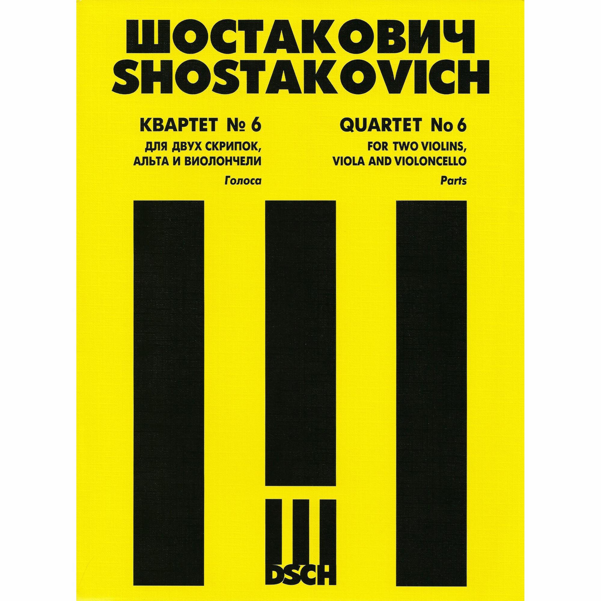Shostakovich -- String Quartet No. 6