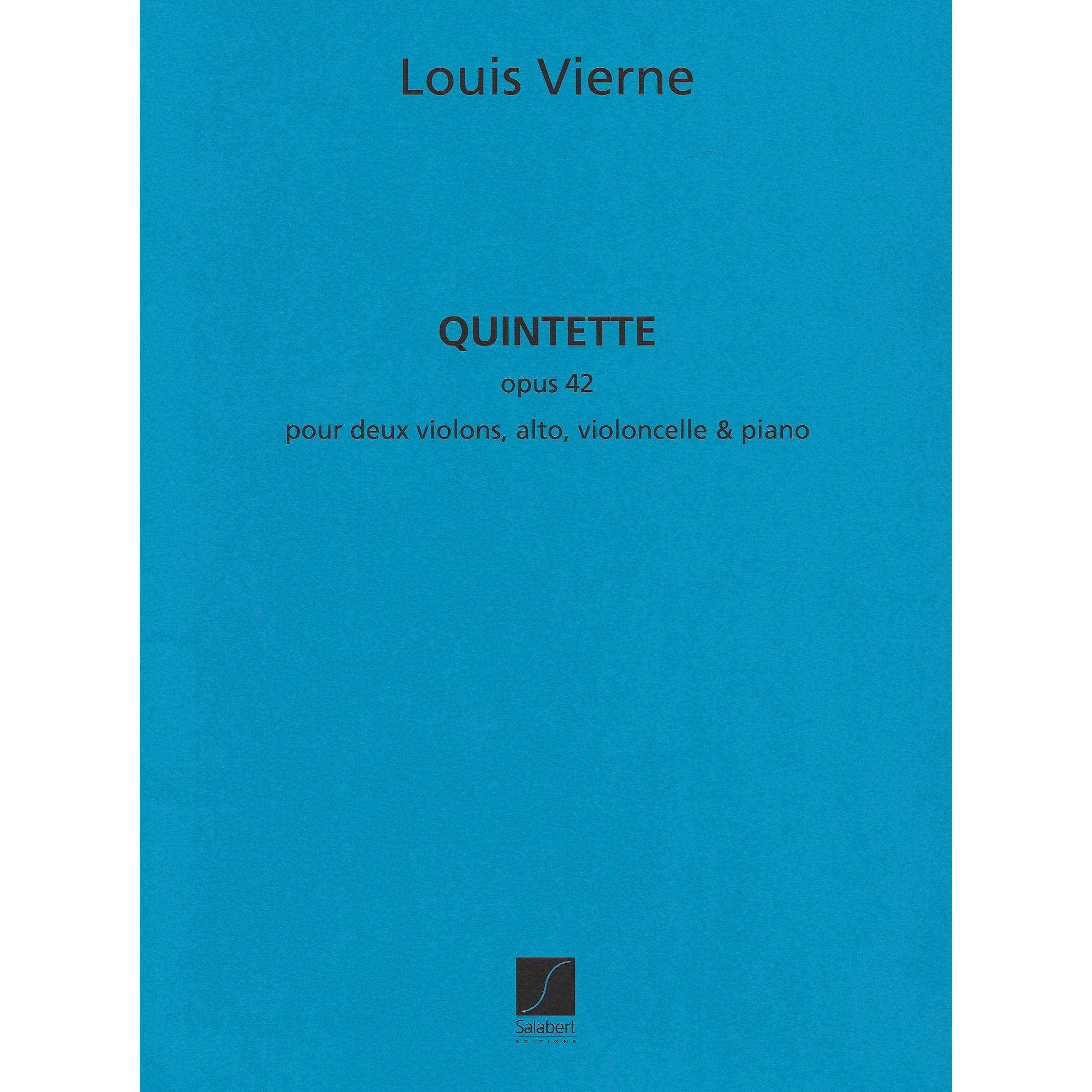 Vierne -- Piano Quintet, Op. 42