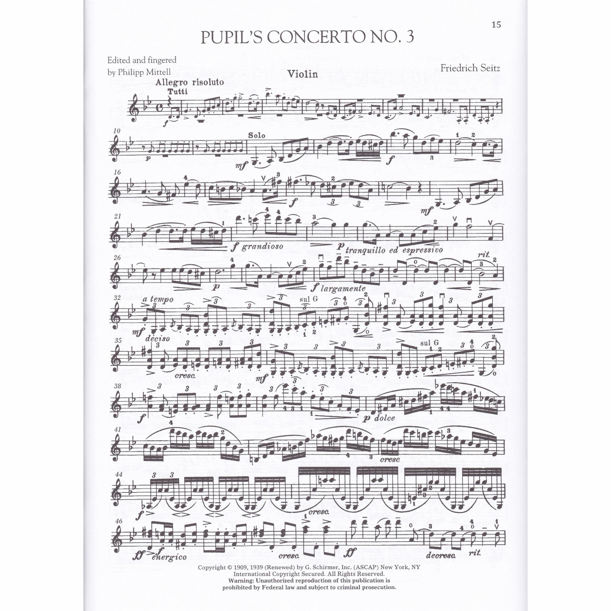 The Complete Pupil's Violin Concertos