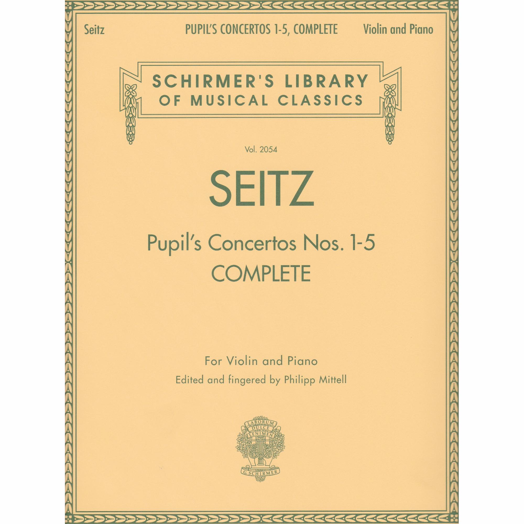 The Complete Pupil's Violin Concertos