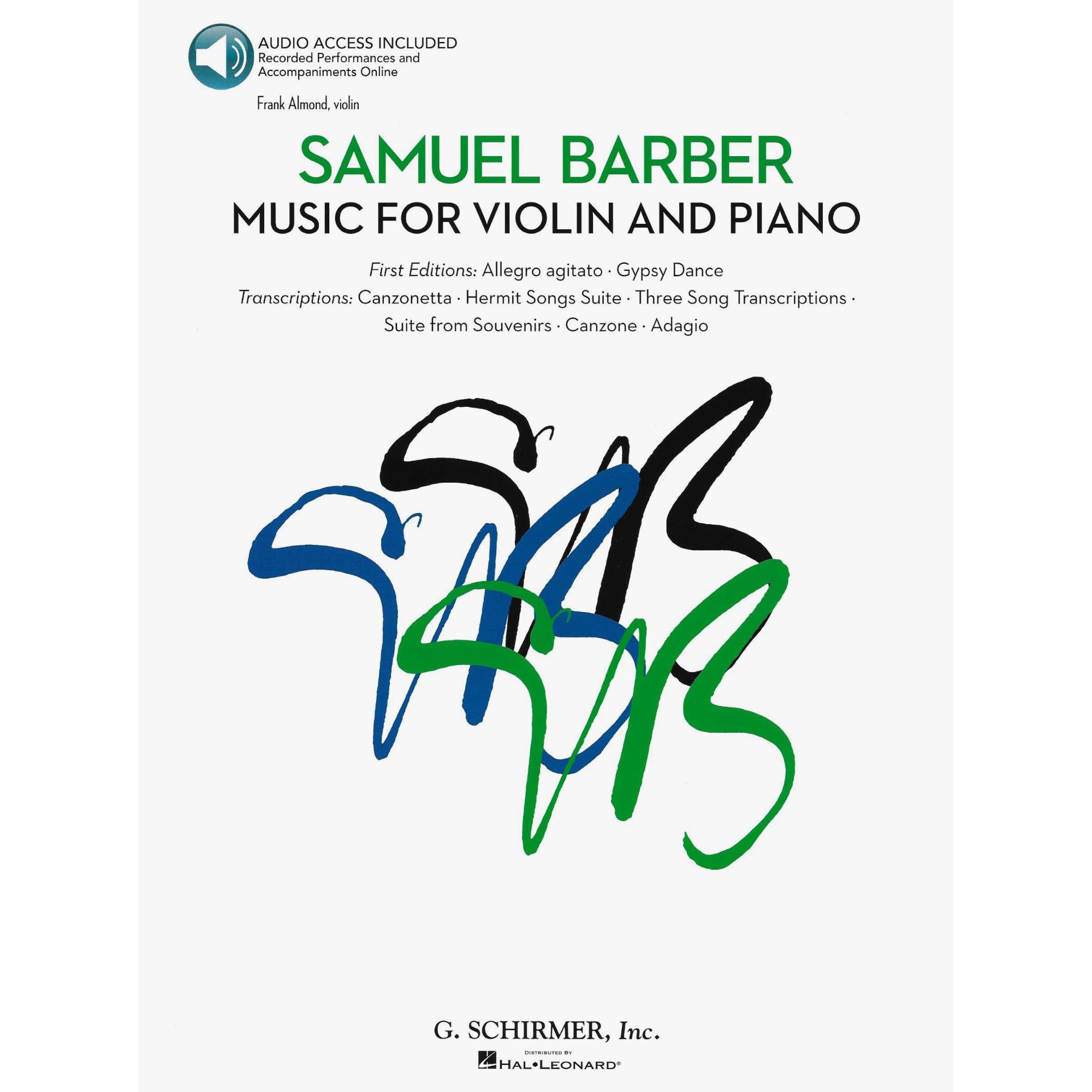 Barber -- Music for Violin and Piano