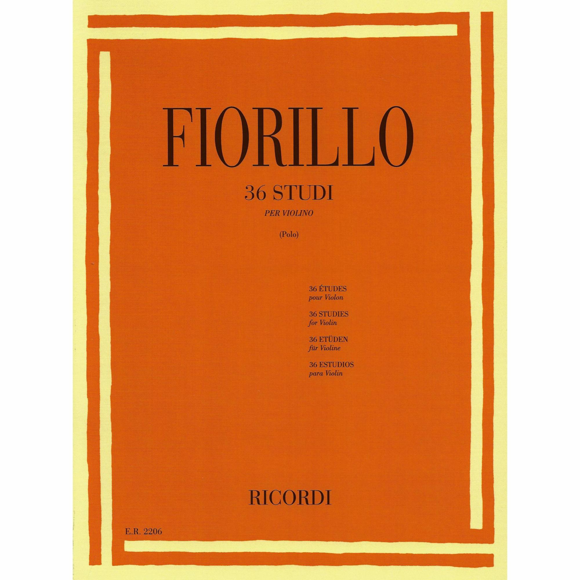 Fiorillo -- 36 Studies for Violin