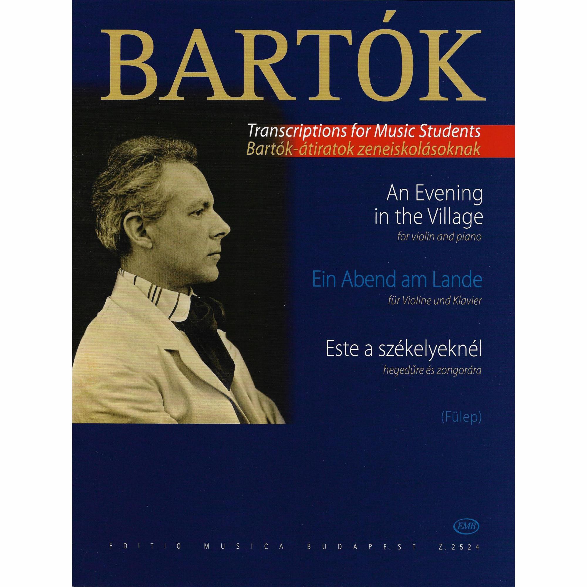 Bartok -- An Evening in the Village for Violin and Piano