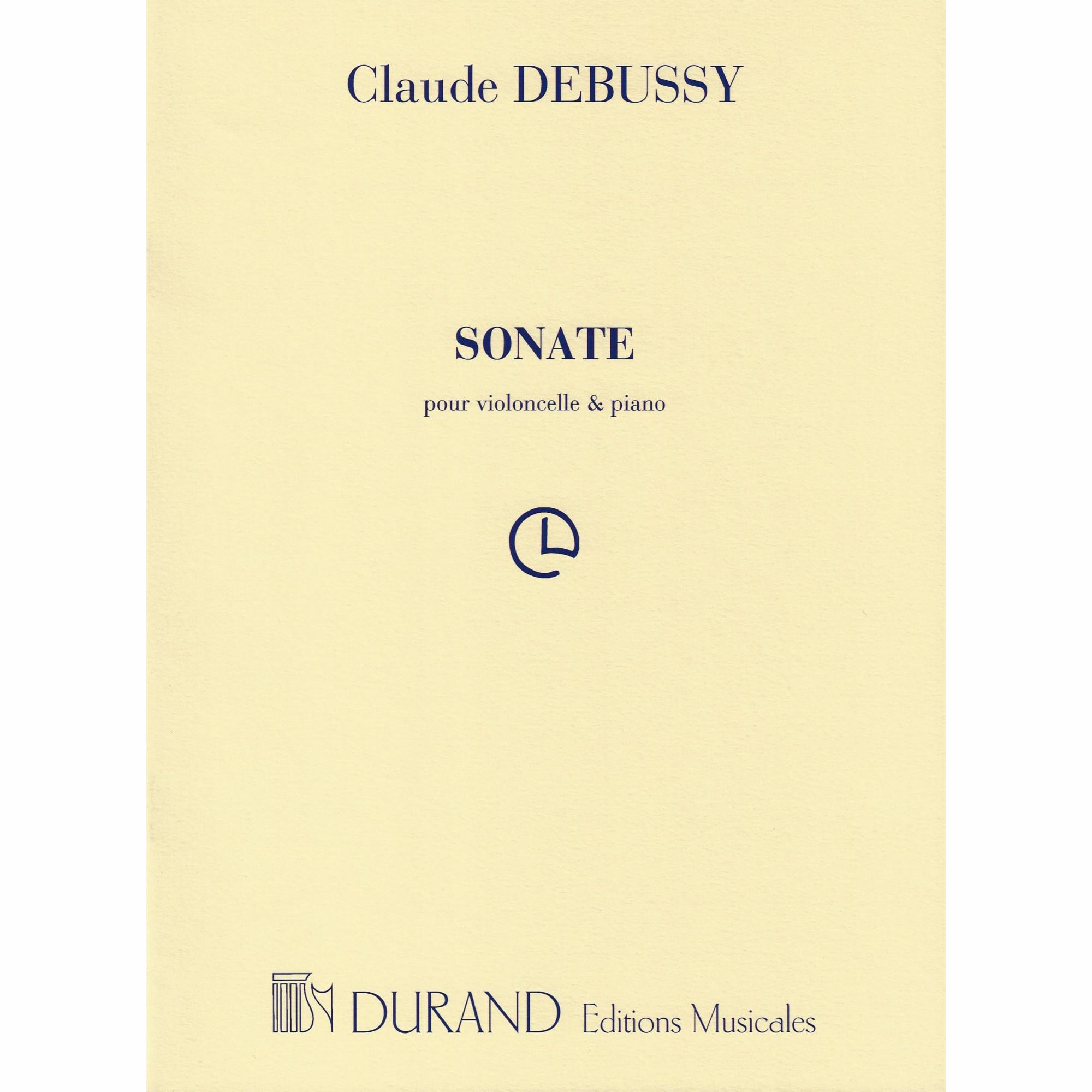 Debussy -- Sonata for Cello and Piano