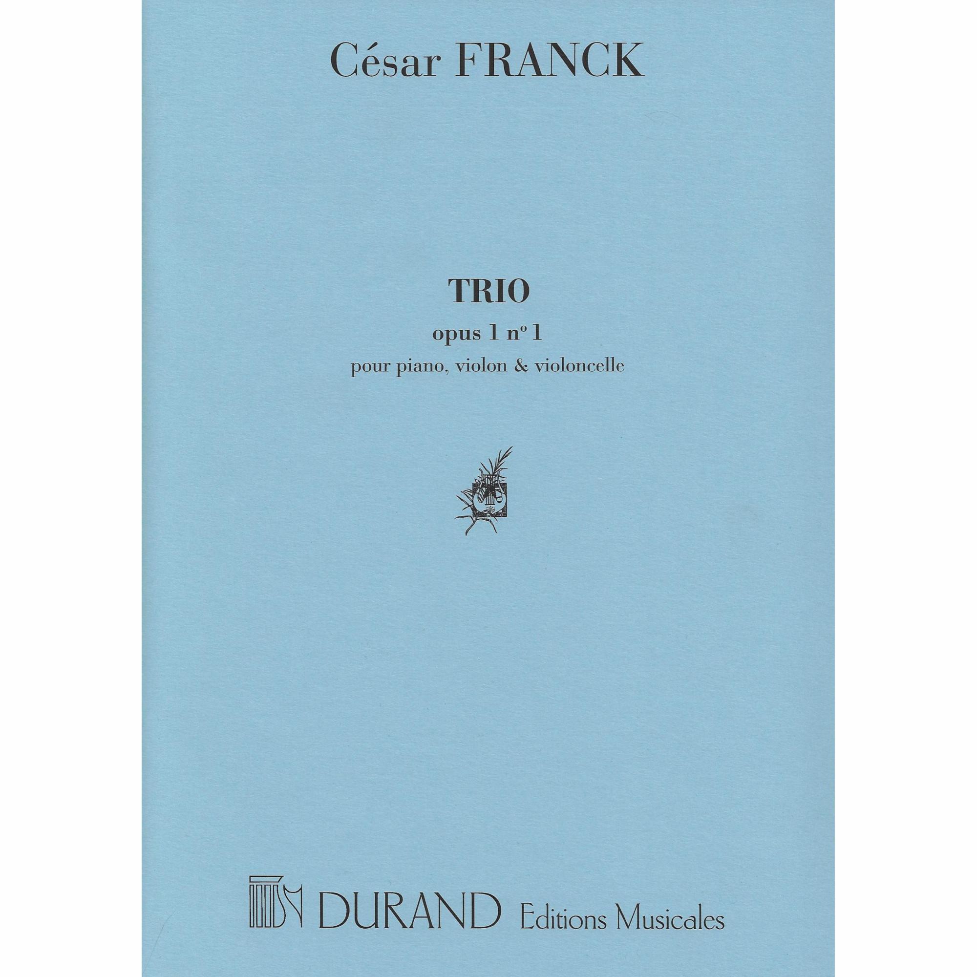 Franck -- Piano Trio, Op. 1, No. 1