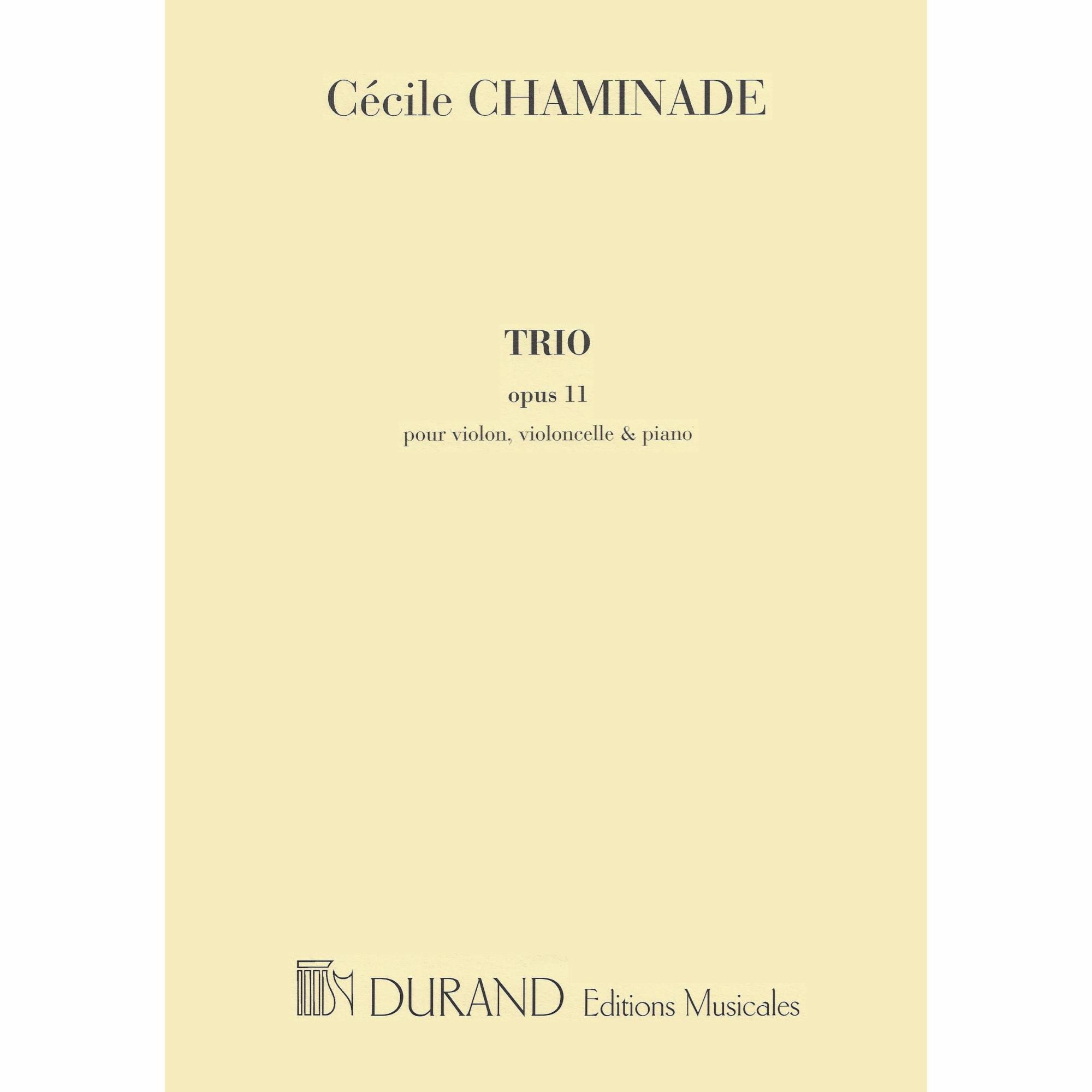 Chaminade -- Piano Trio, Op. 11
