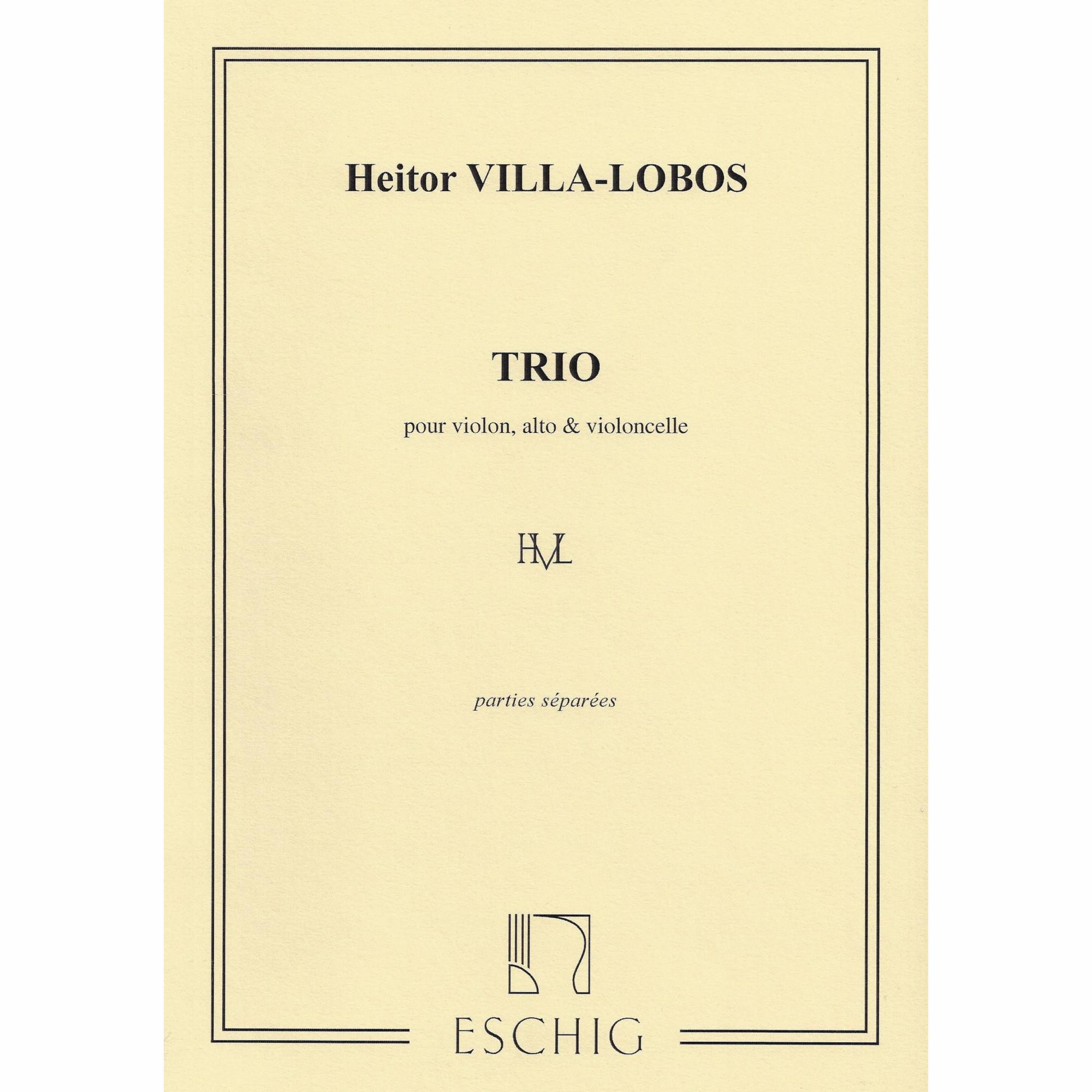 Villa-Lobos -- Trio for Violin, Viola and Cello