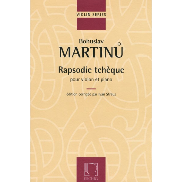 Rapsodie Tcheque for Violin and Piano