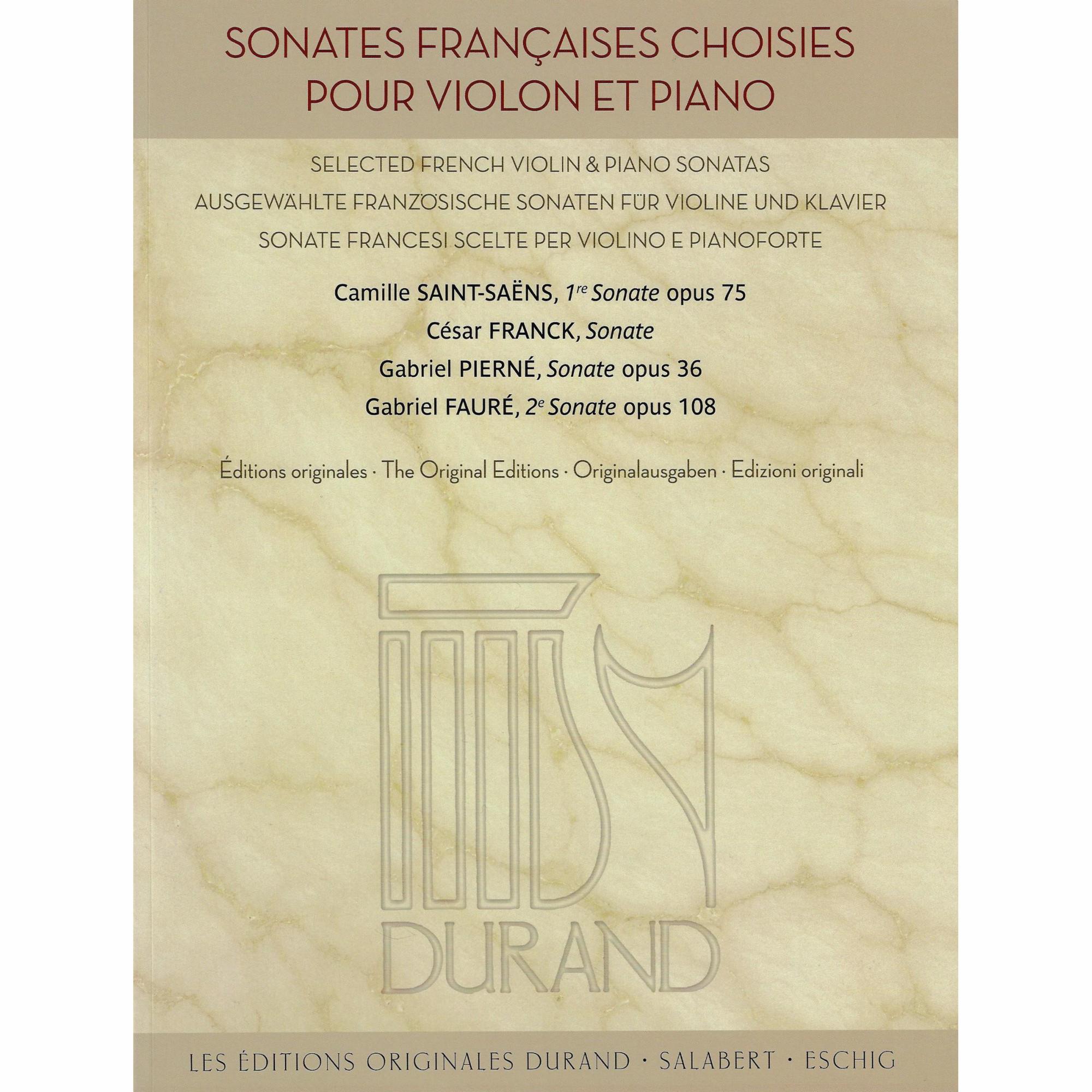 Select French Violin & Piano Sonatas