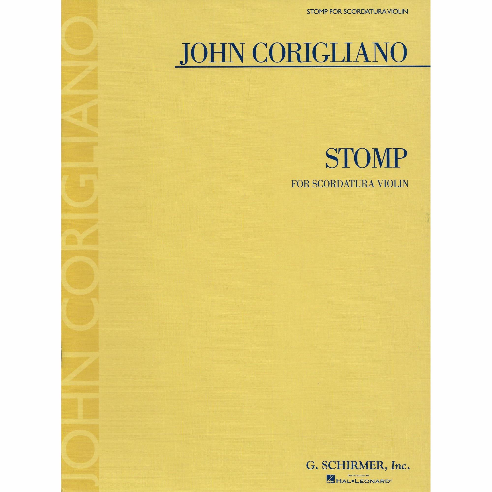 Corigliano -- Stomp for Scordatura Violin Solo