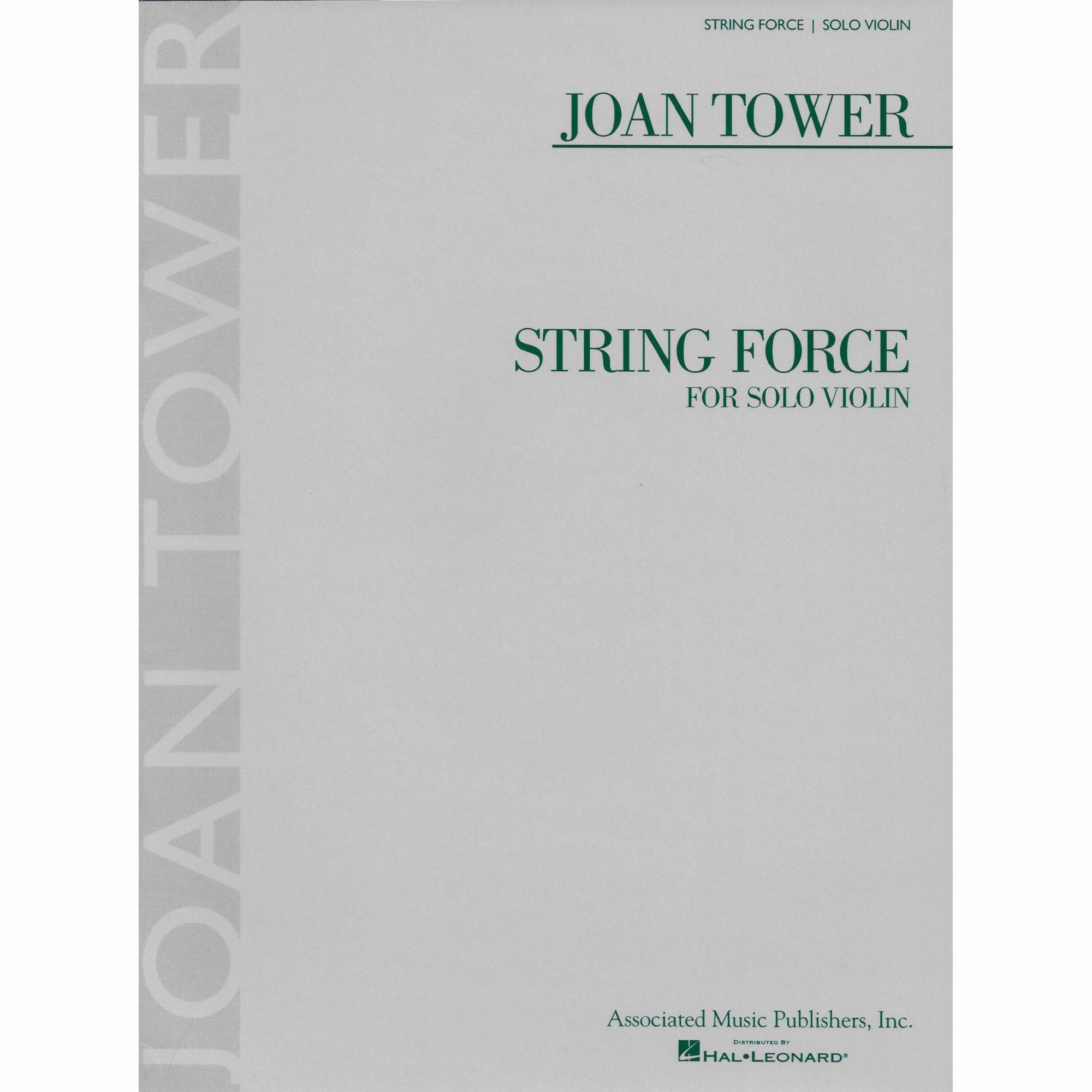 Tower -- String Force for Solo Violin
