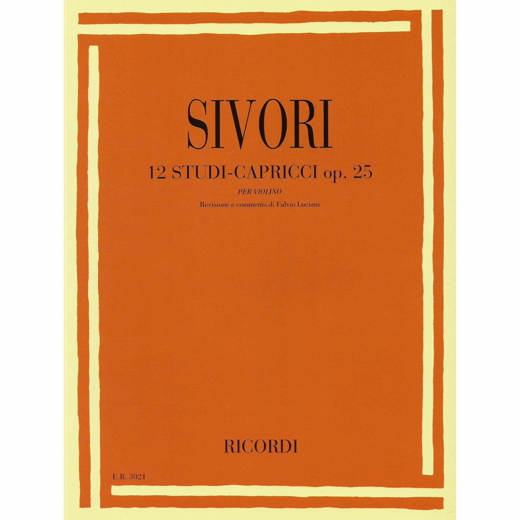 Sivori -- 12 Caprices, Op. 25 for Violin