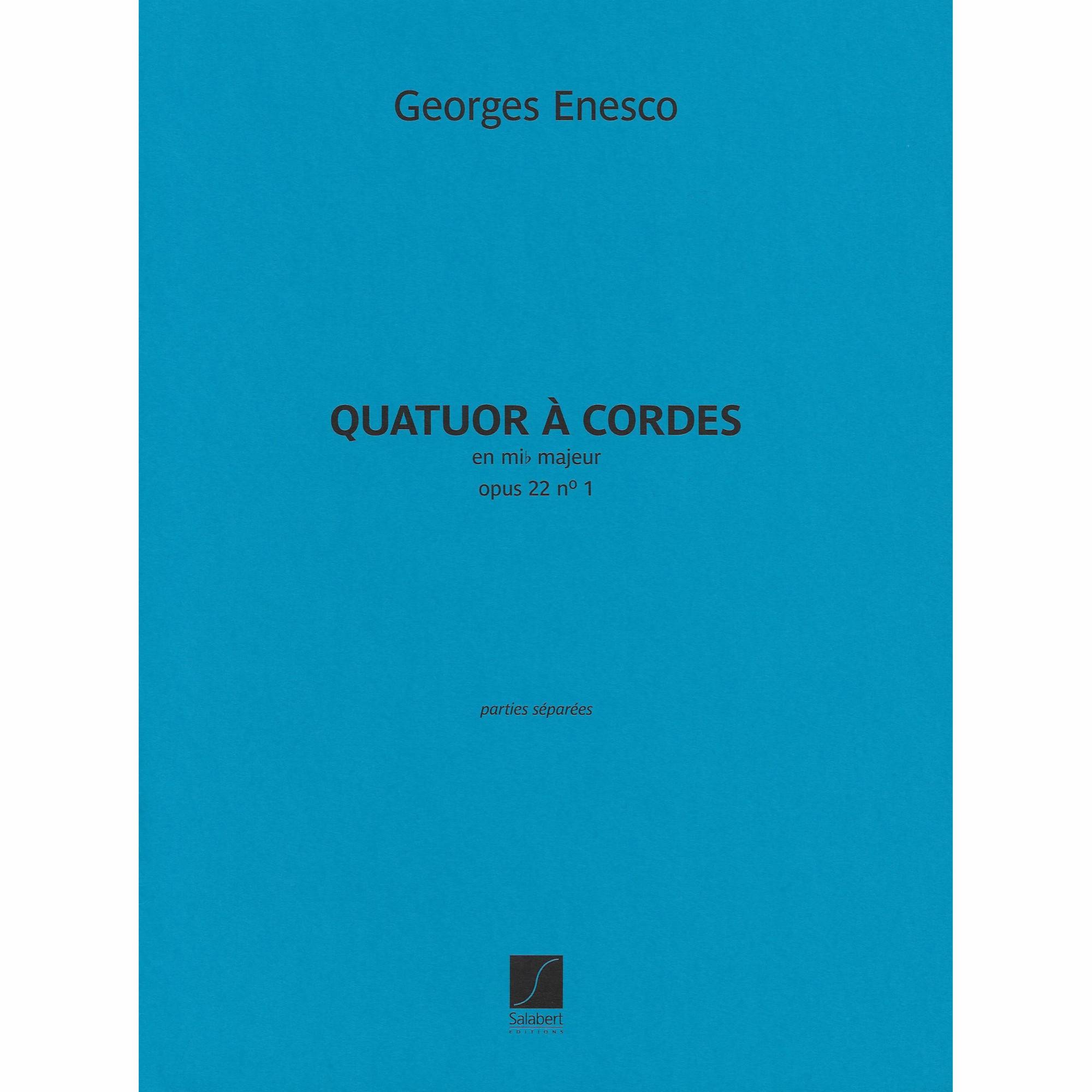 Enescu -- String Quartet No. 1 in E-flat Major, Op. 22, No. 1