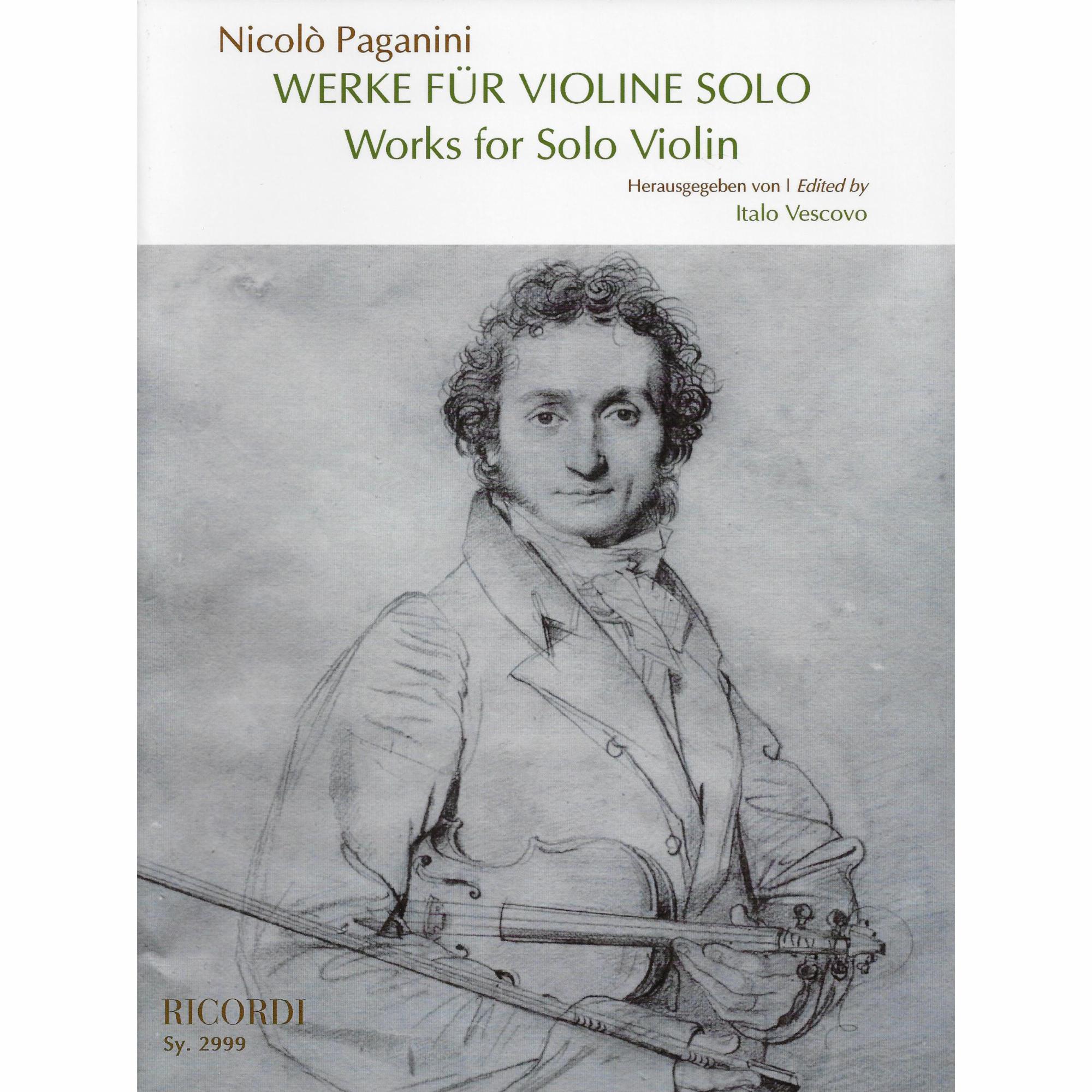 Paganini -- Works for Solo Violin