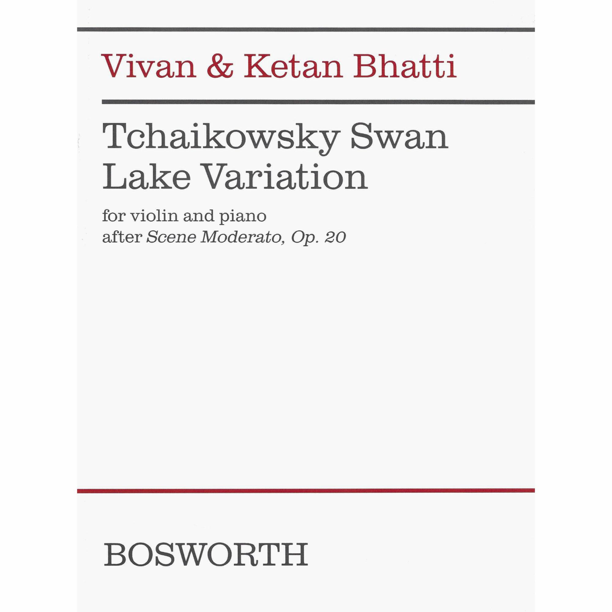 Bhatti -- Tchaikovsky Swan Lake Variation for Violin and Piano