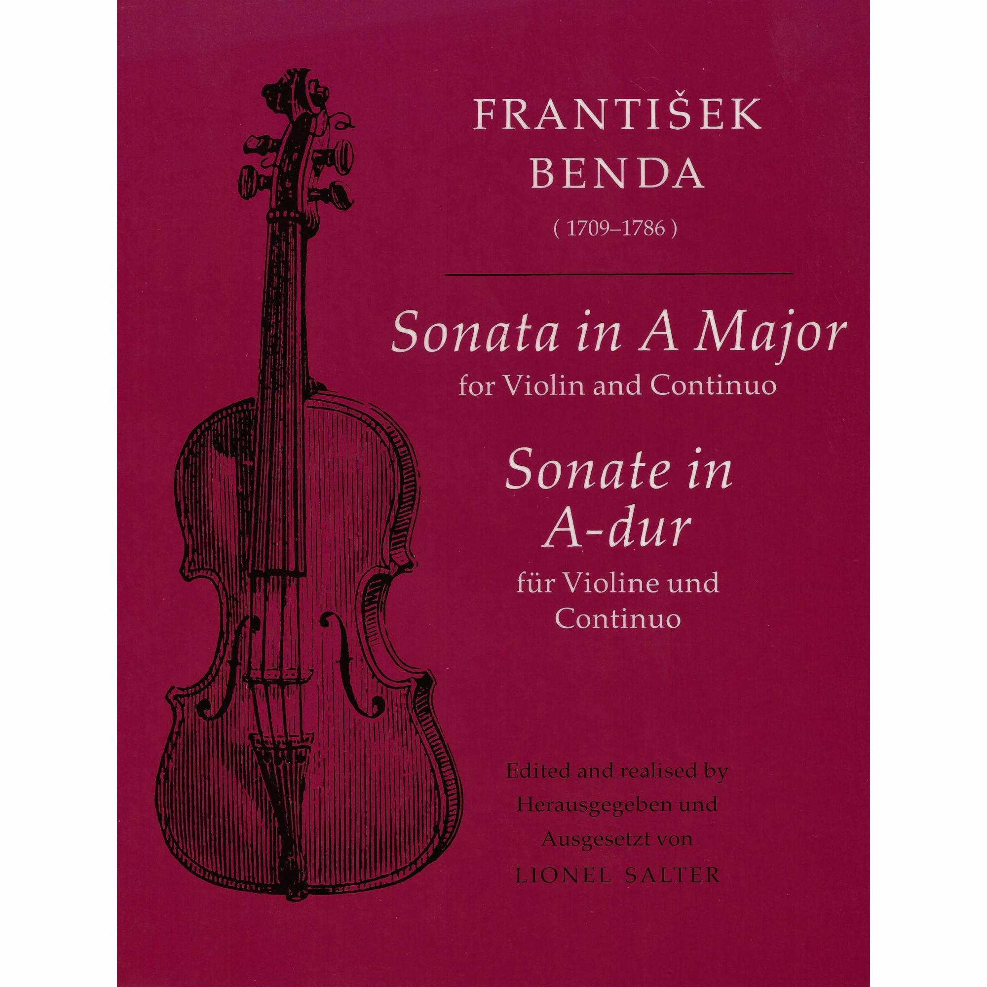 Benda -- Sonata in A Major for Violin and Basso Continuo