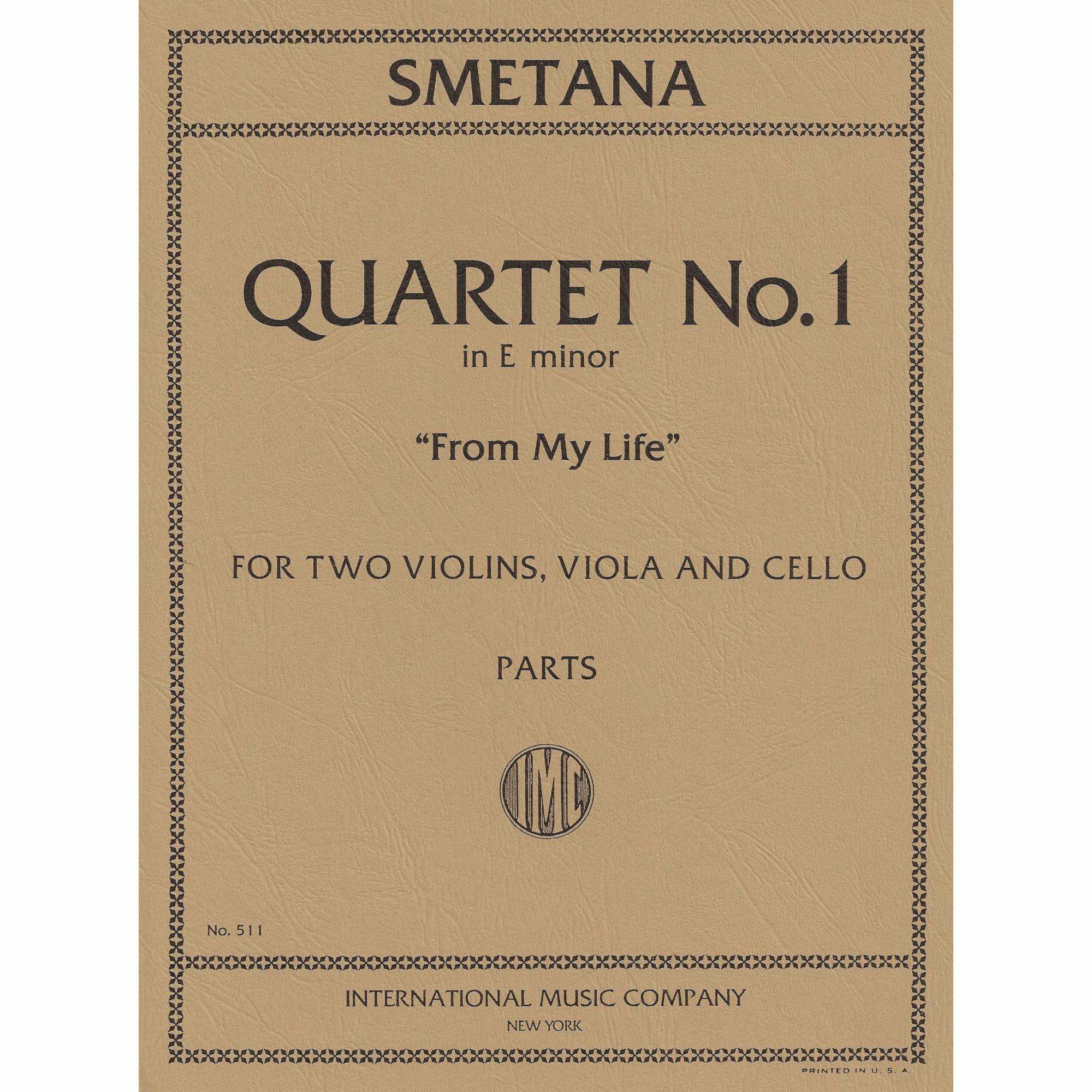 Smetana -- String Quartet No. 1 in E Minor (From My Life)
