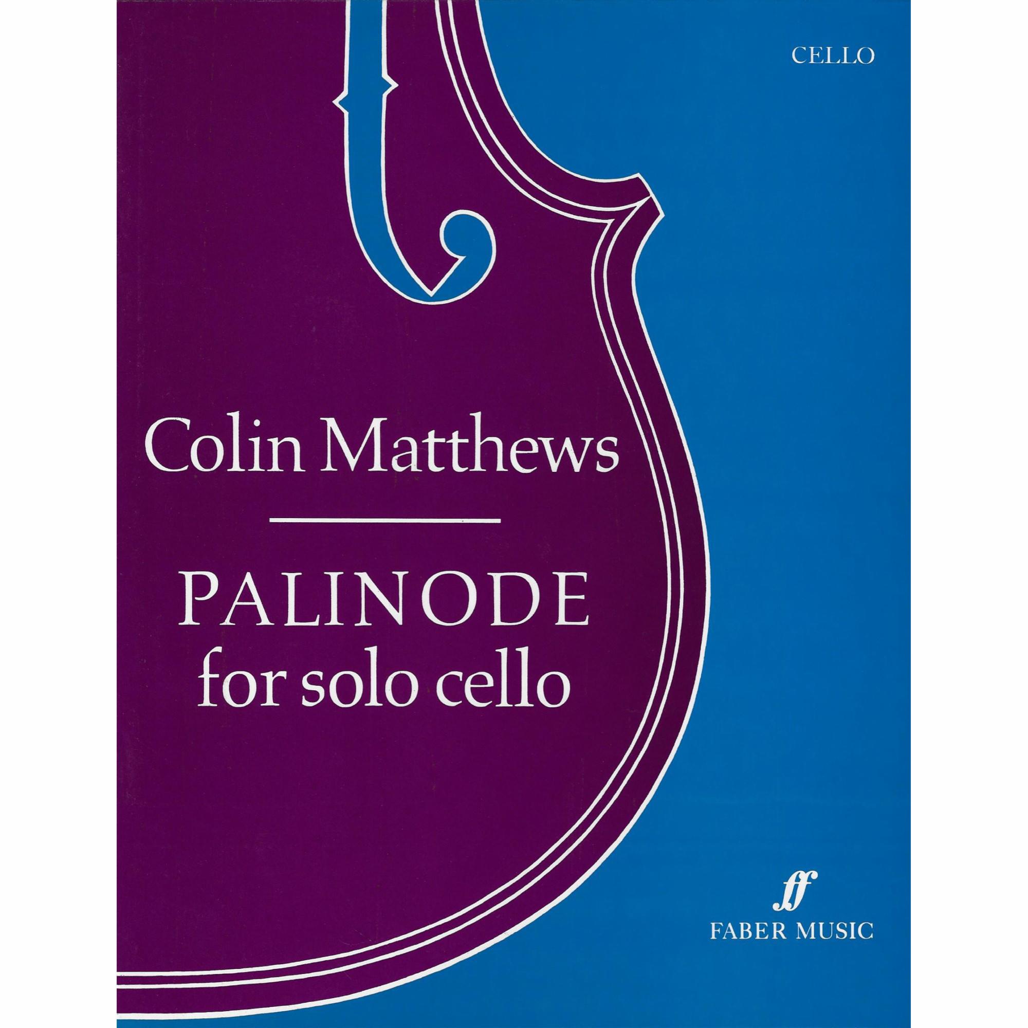 Matthews -- Palinode for Solo Cello