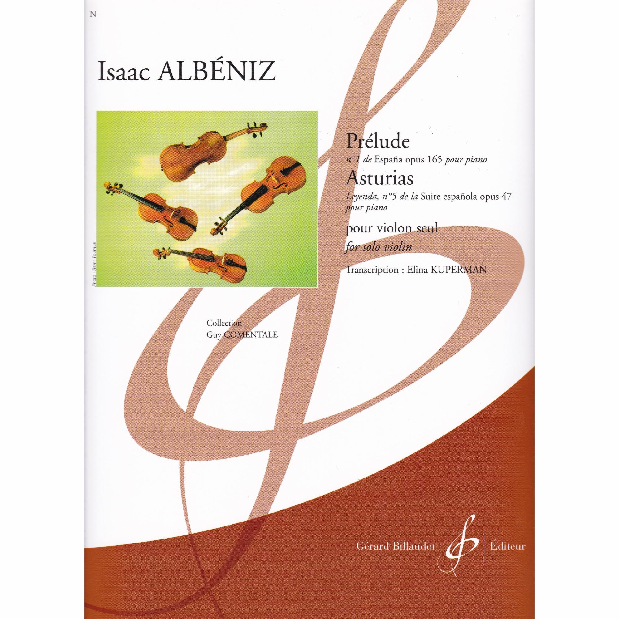 Prelude and Asturias for Solo Violin