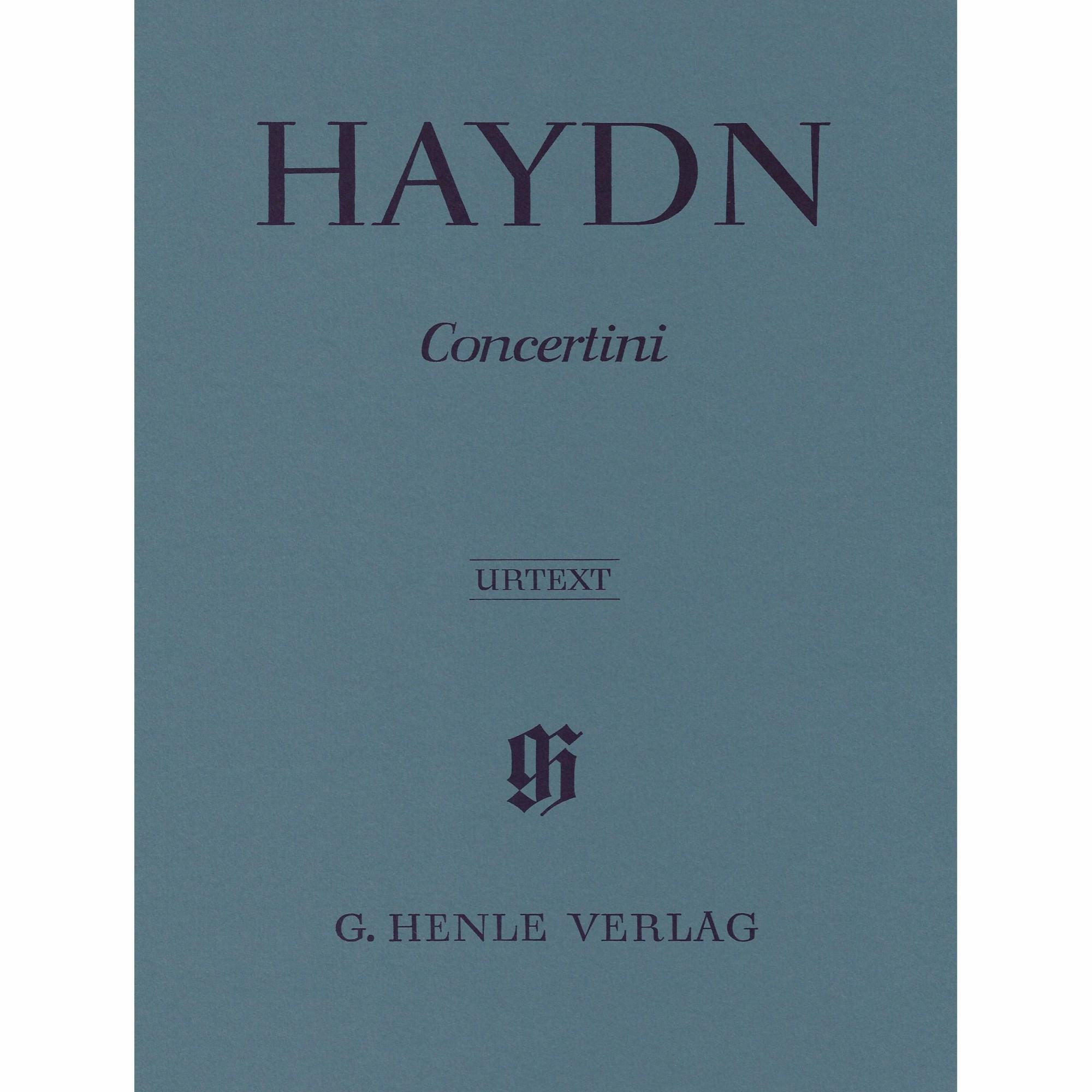Haydn -- Concertini for Two Violins, Cello, and Piano
