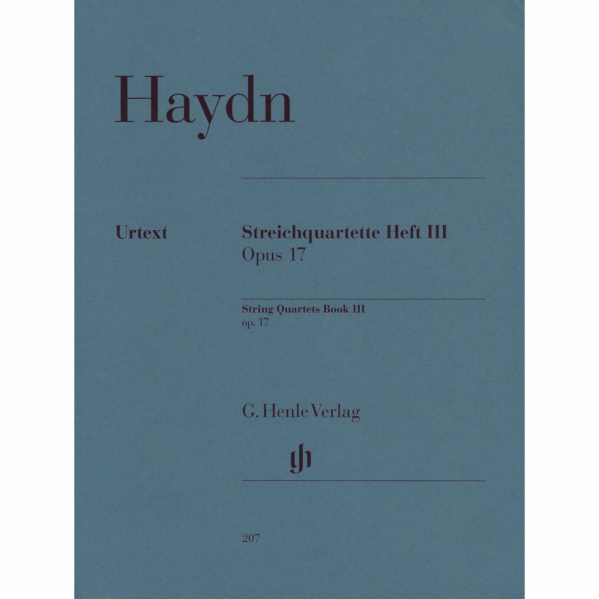 Haydn -- String Quartets, Book III