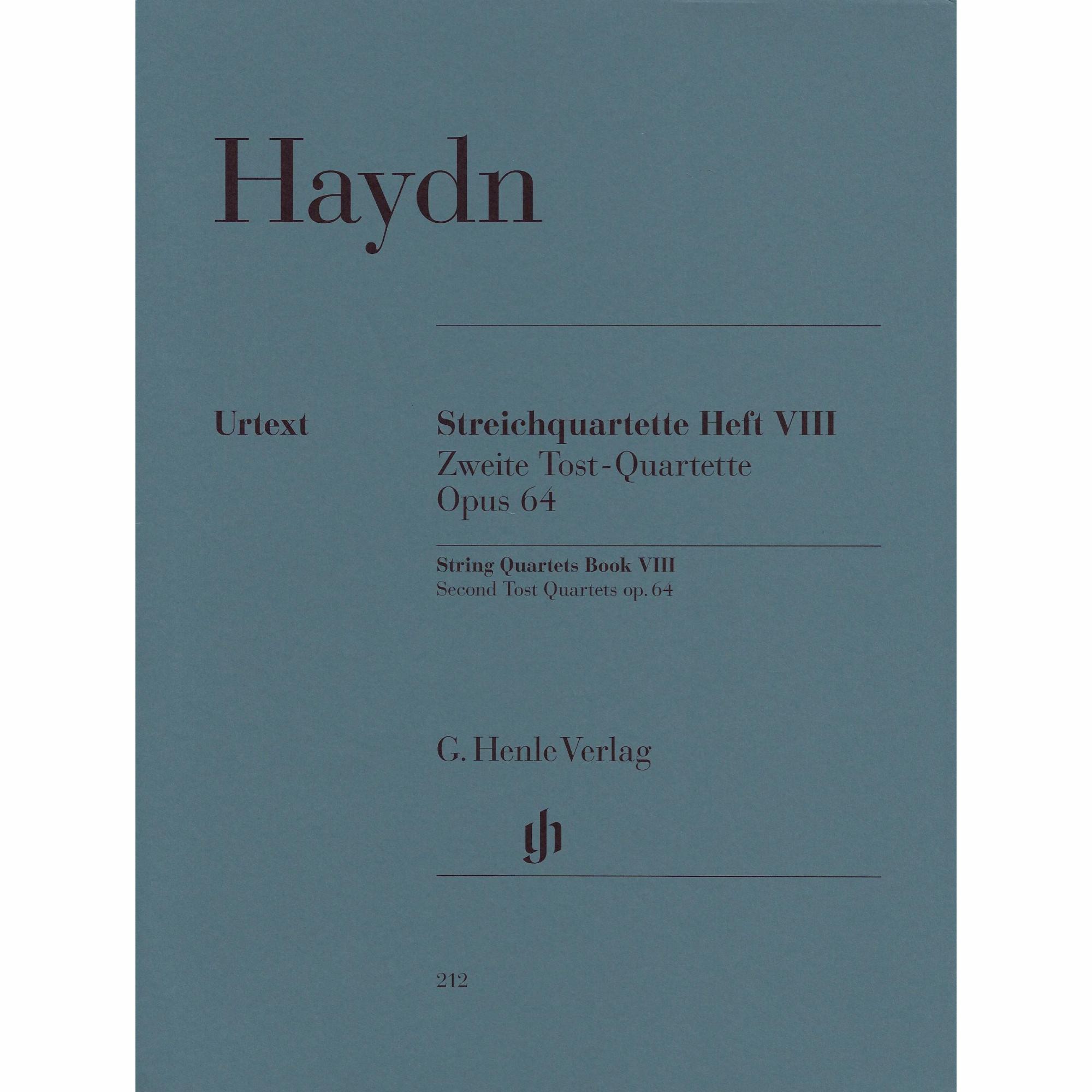 Haydn -- String Quartets, Book VIII