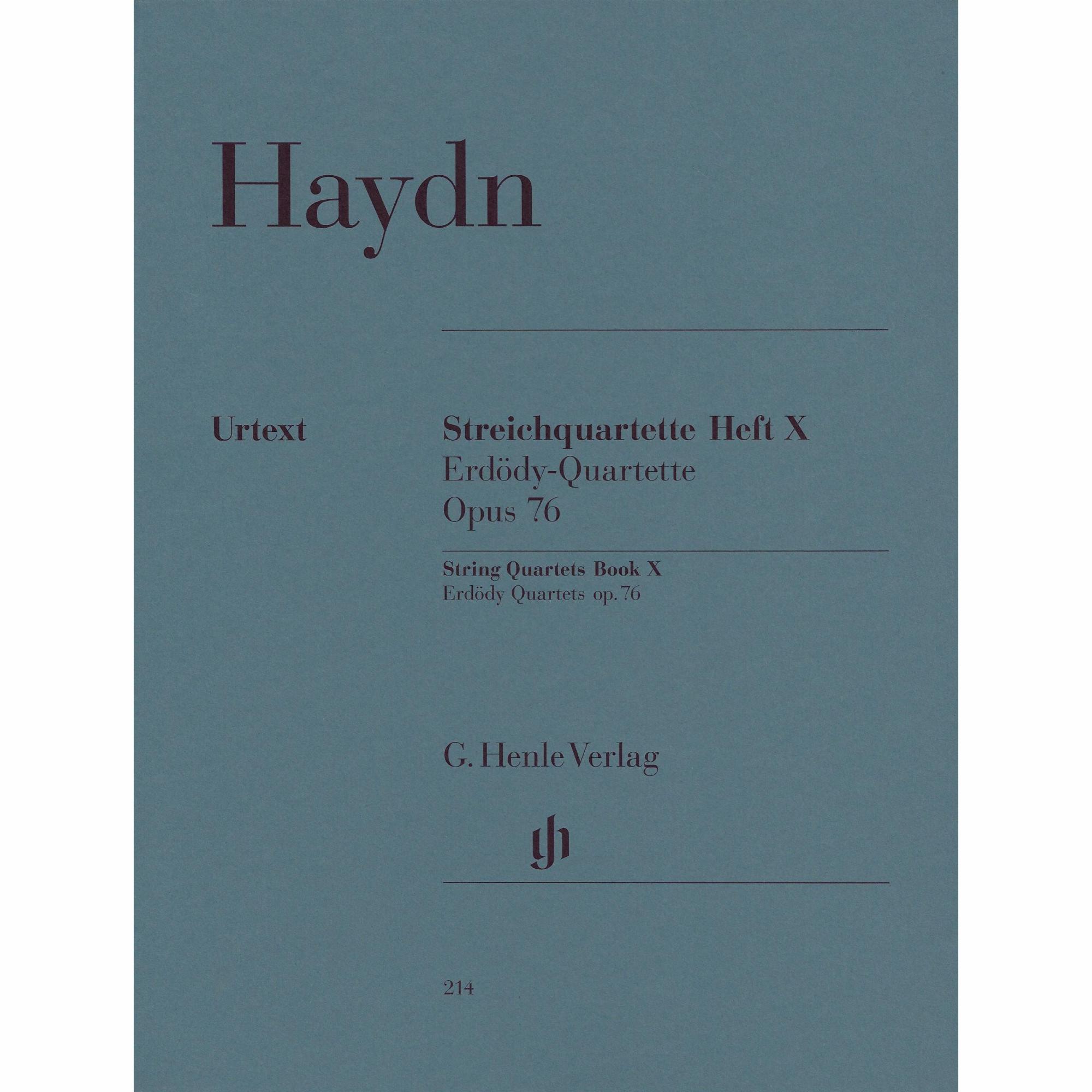 Haydn -- String Quartets, Book X