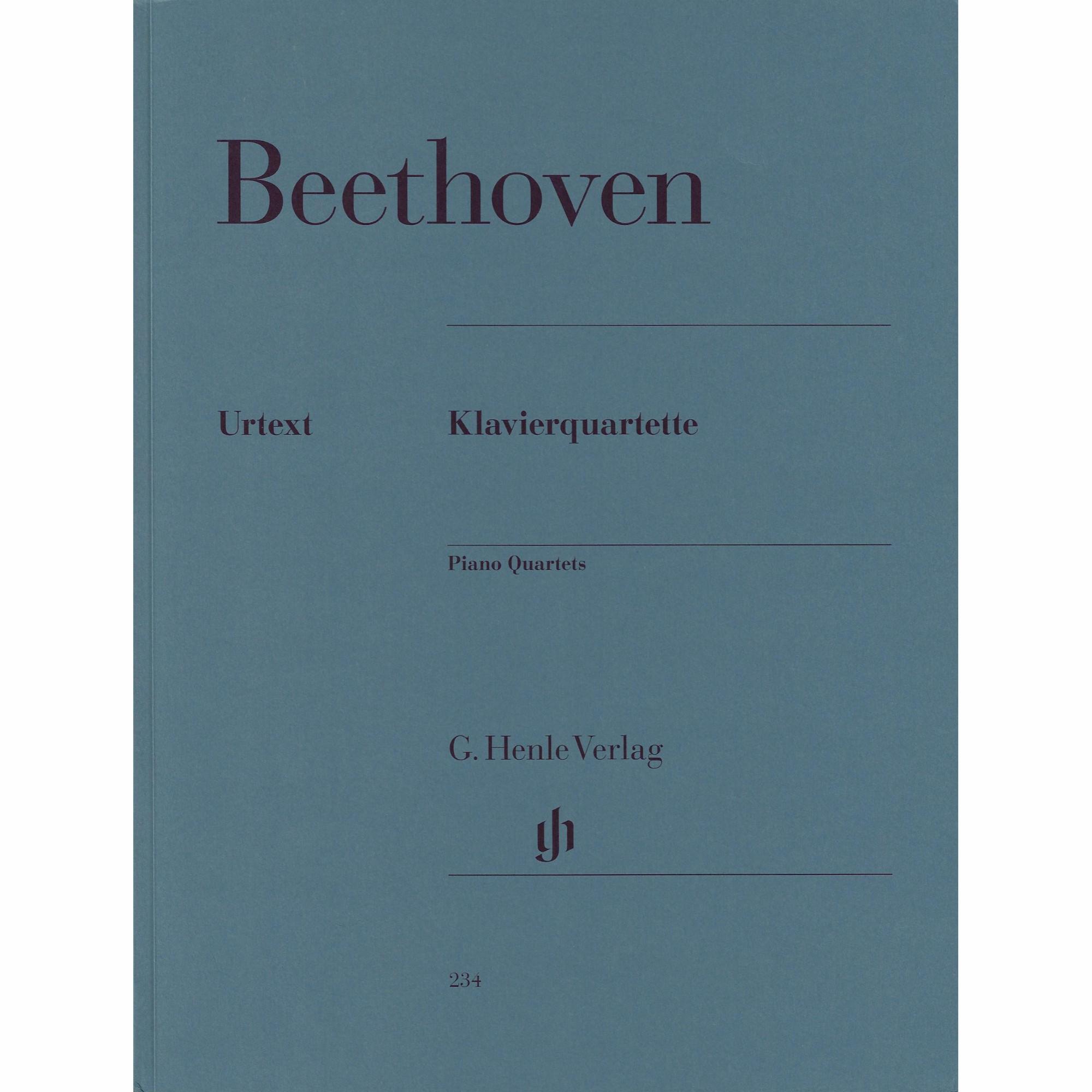 Beethoven -- Piano Quartets