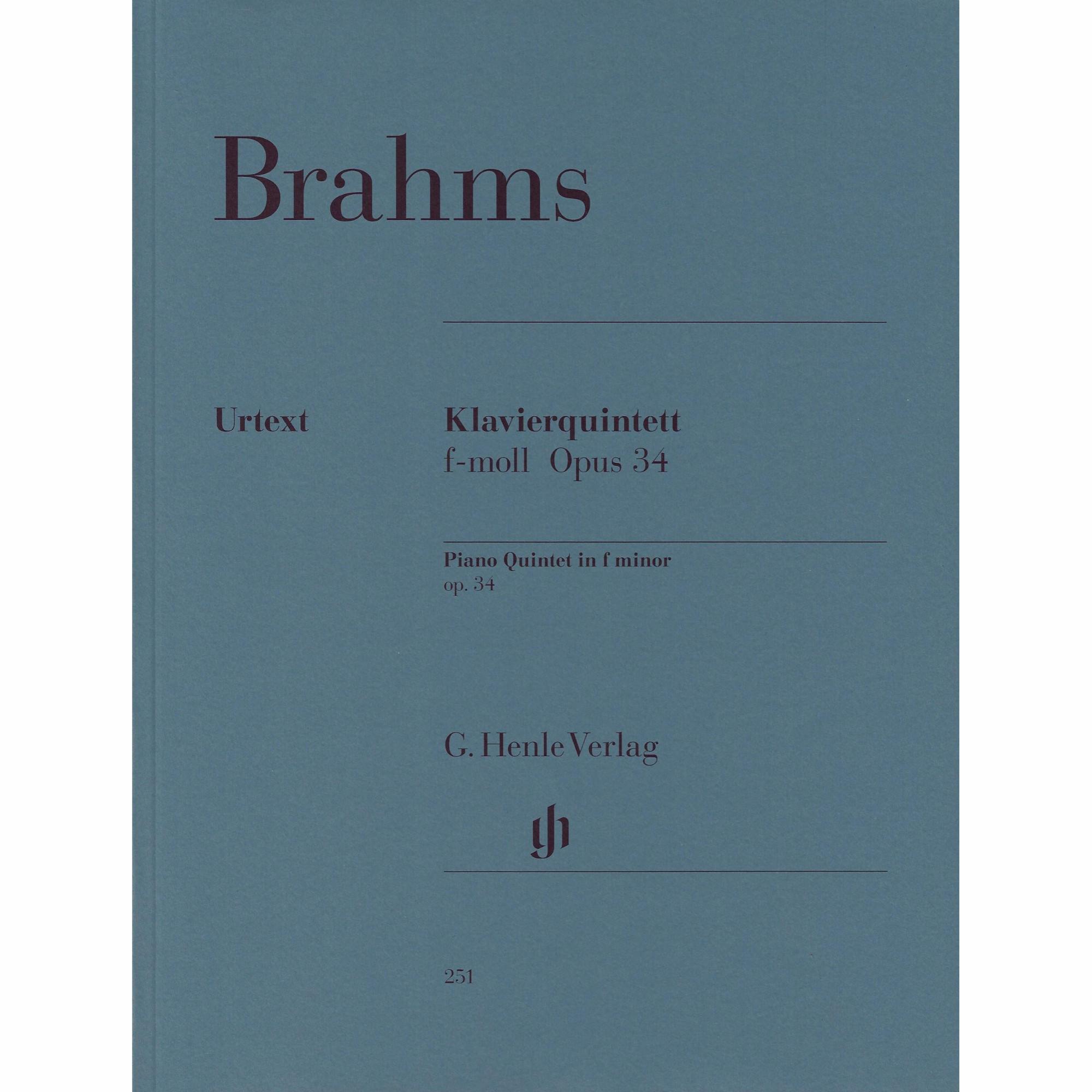 Brahms -- Piano Quintet in F Minor, Op. 34