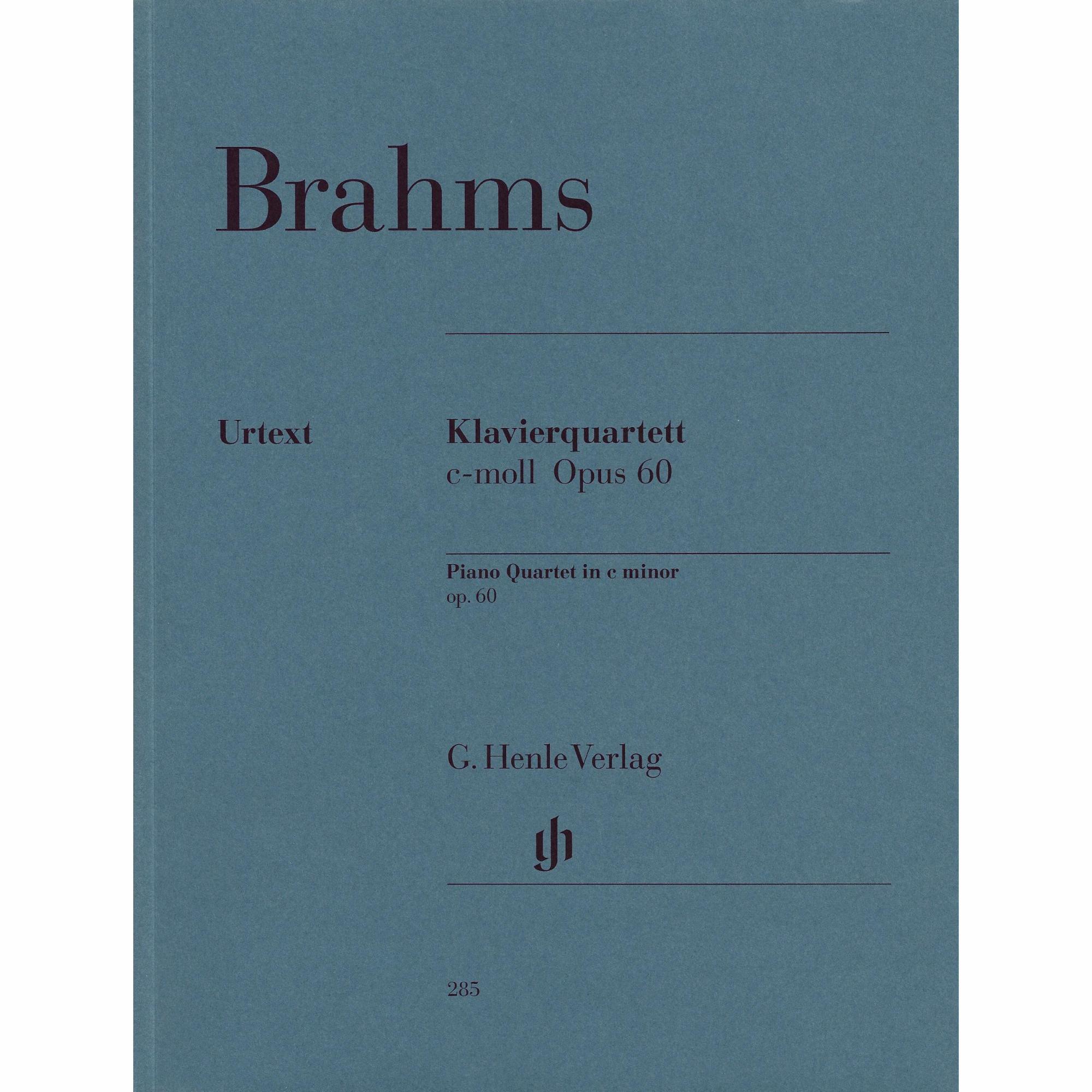 Brahms -- Piano Quartet in C Minor, Op. 60