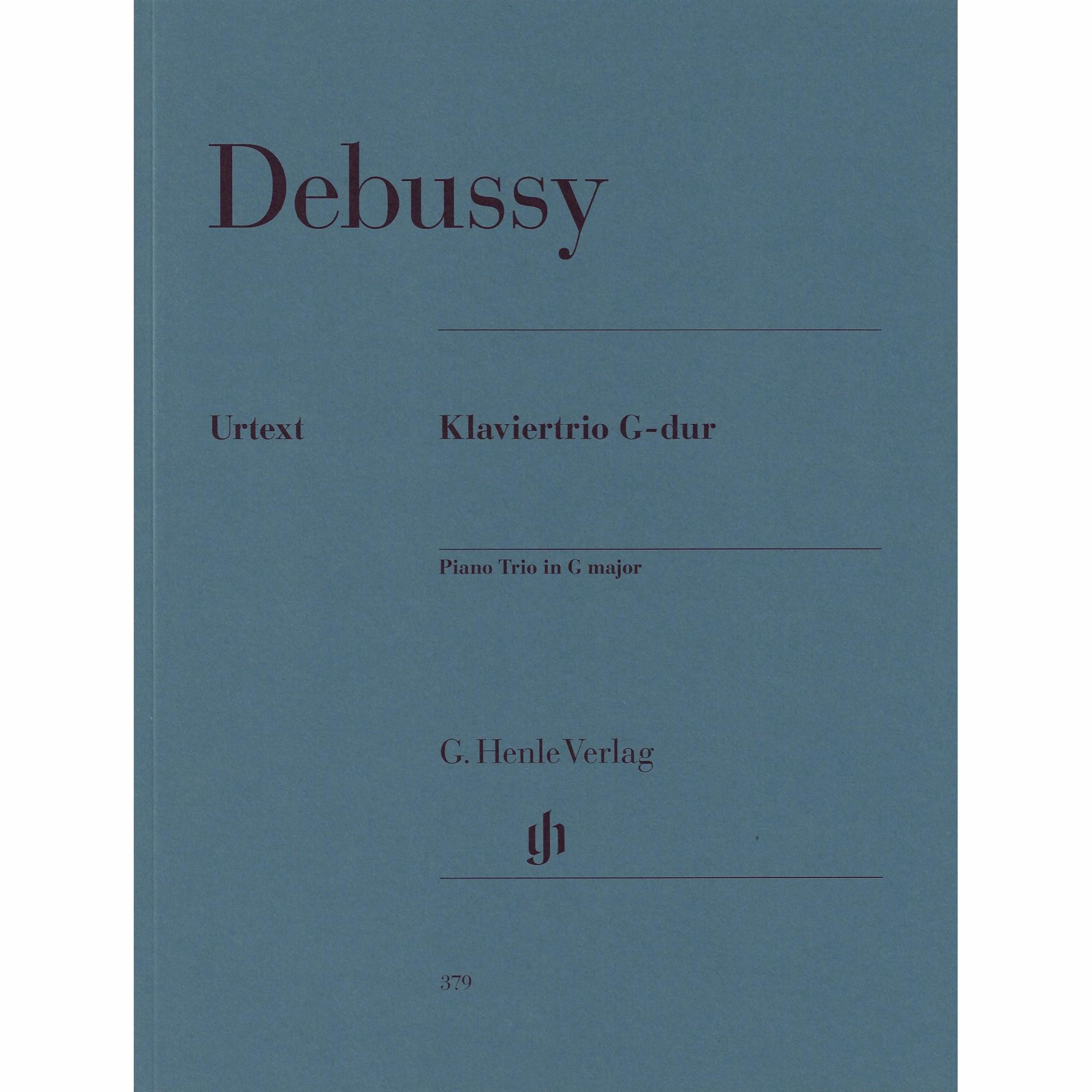Debussy -- Piano Trio in G Major