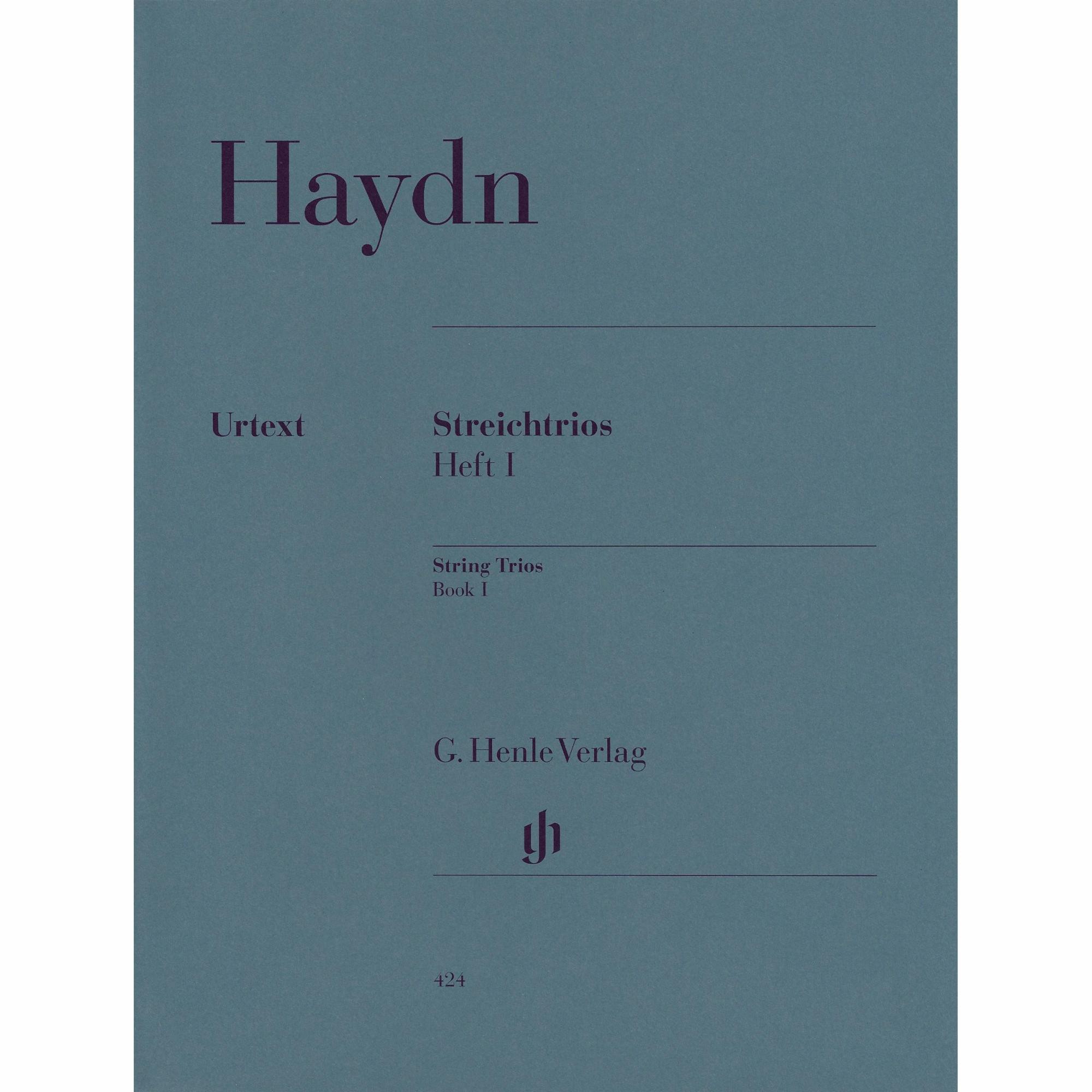 Haydn -- String Trios, Books I-III for Two Violins and Cello