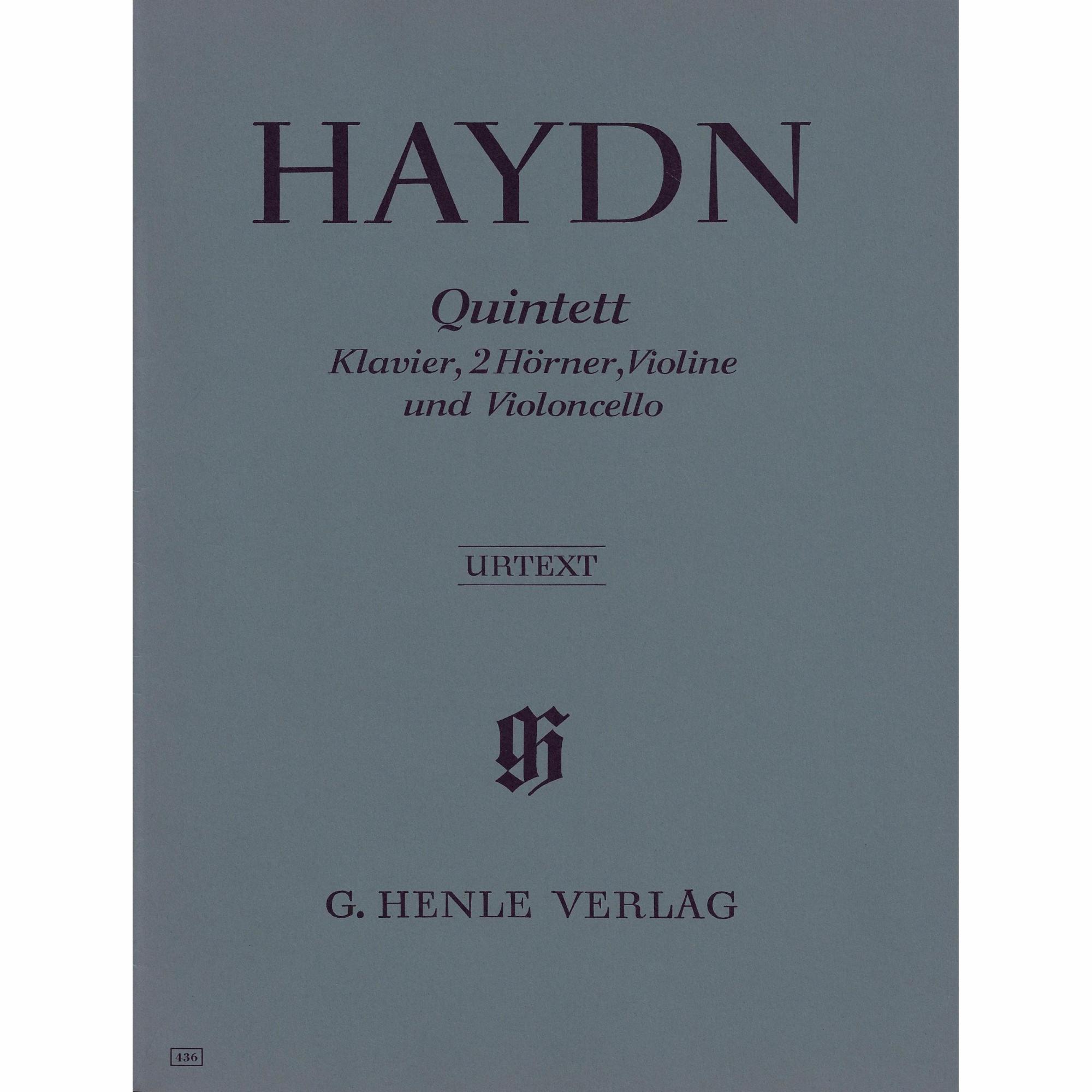 Haydn -- Quintet in E-flat, Hob. XIV:1 for Mixed Quintet