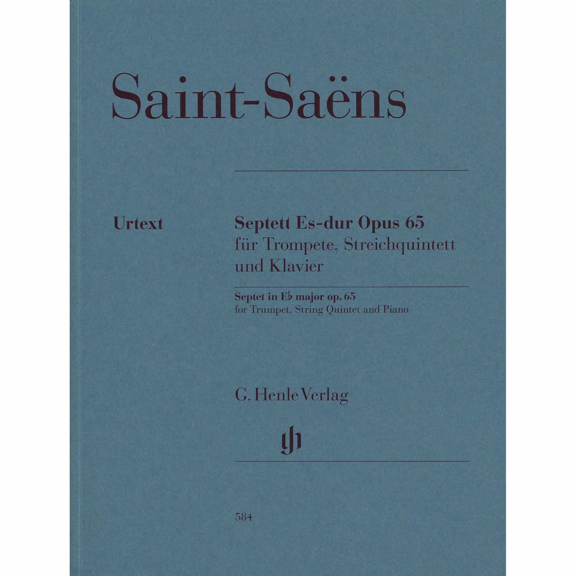 Saint-Saens -- Septet in E-flat Major, Op. 65 for Trumpet, String Quintet, and Piano