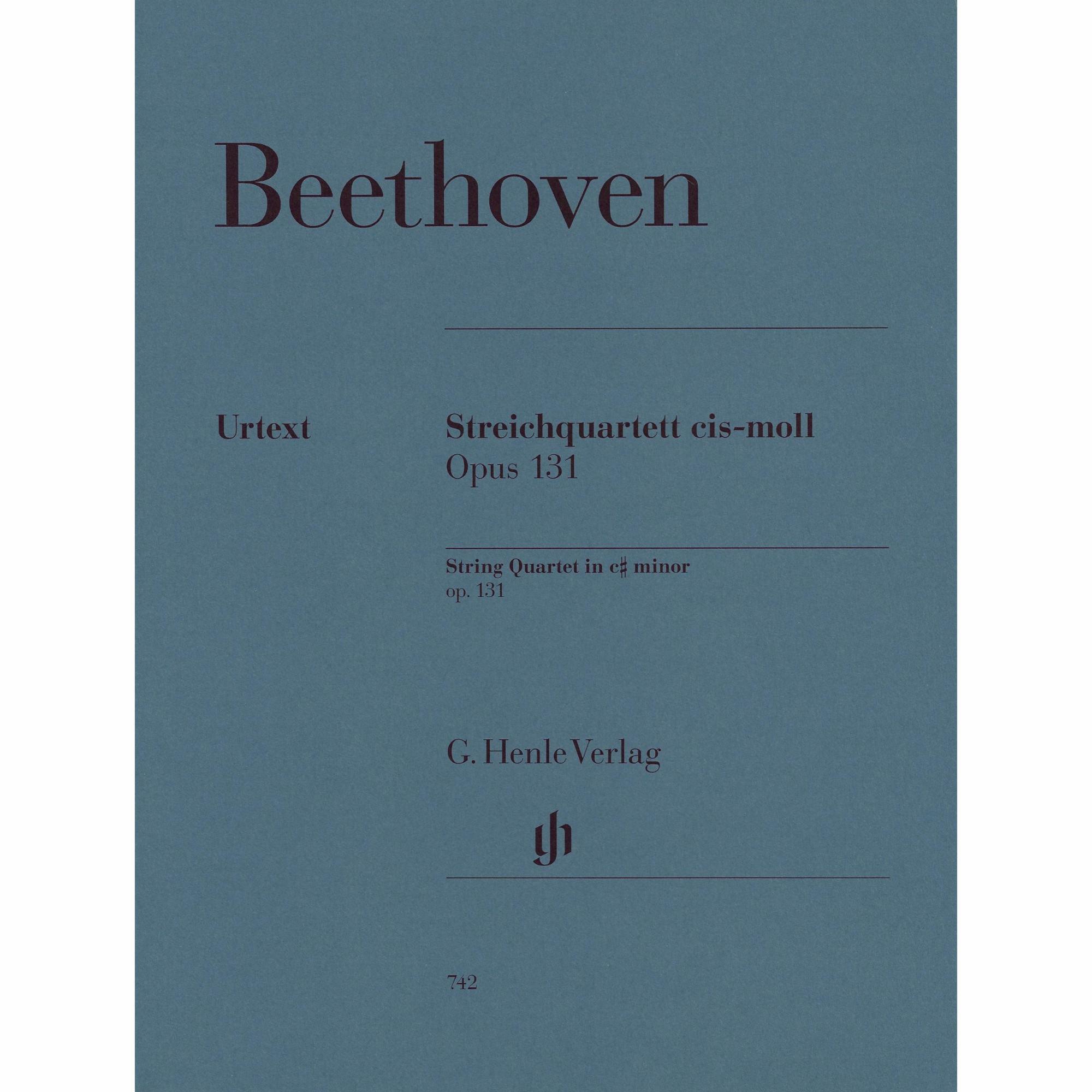 Beethoven -- String Quartet in C-sharp Minor, Op. 131