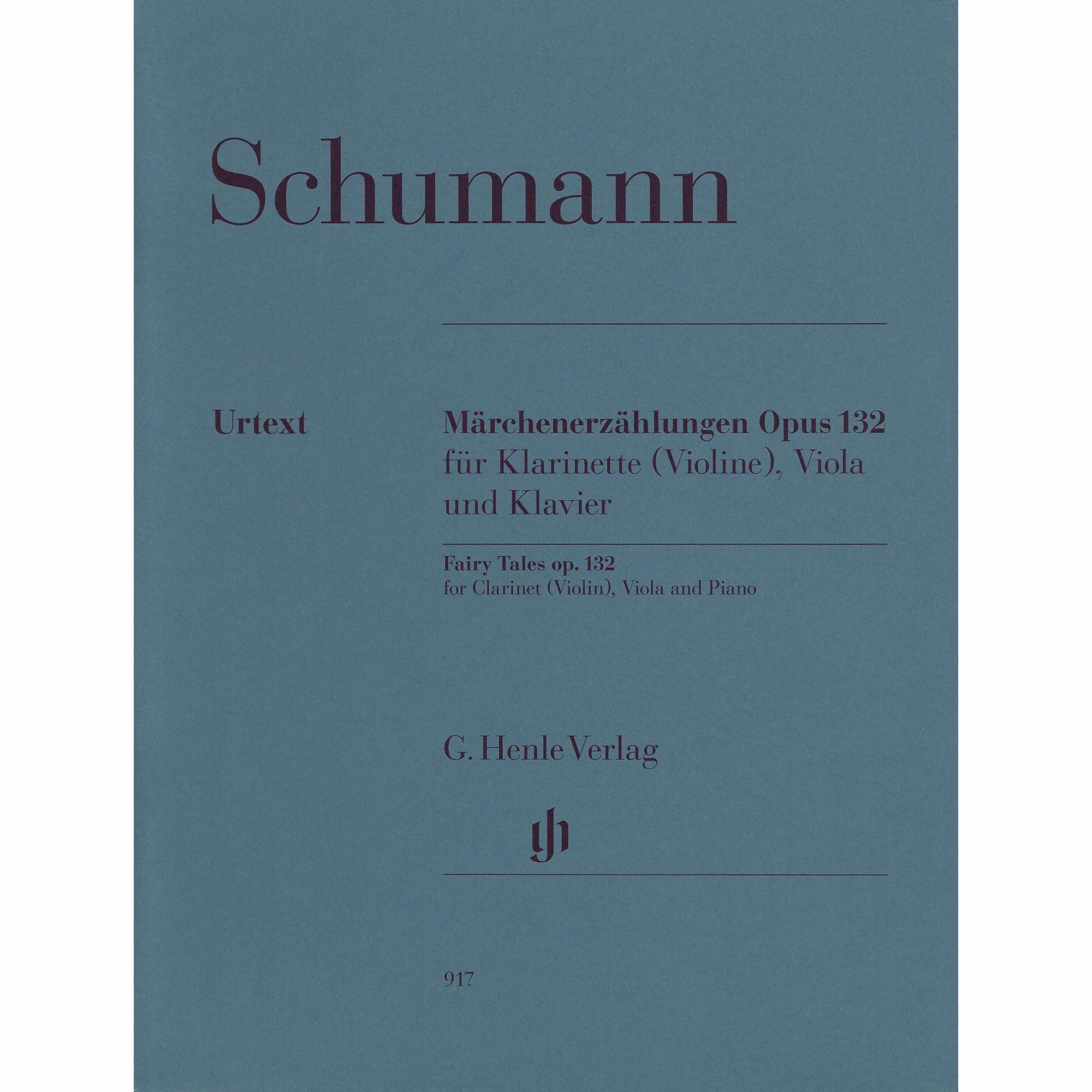 Schumann -- Fairy Tales, Op. 132 for Clarinet, Viola, and Piano